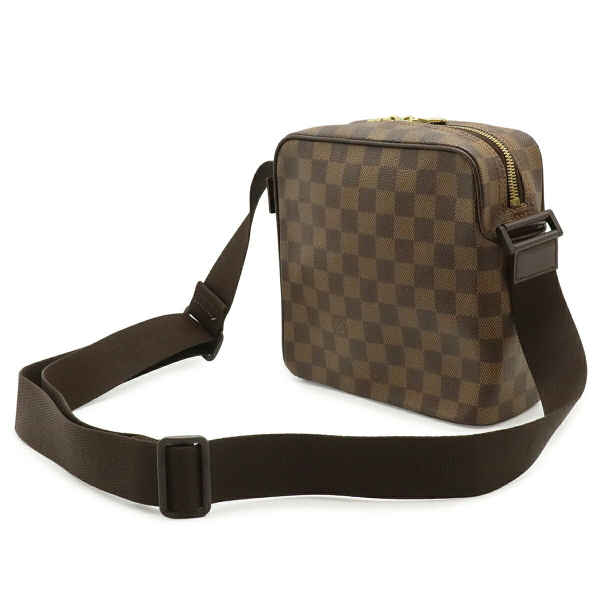 Louis Vuitton Brown Damier Canvas Pvc Pochette Shoulder Bag (Pre-Owned)