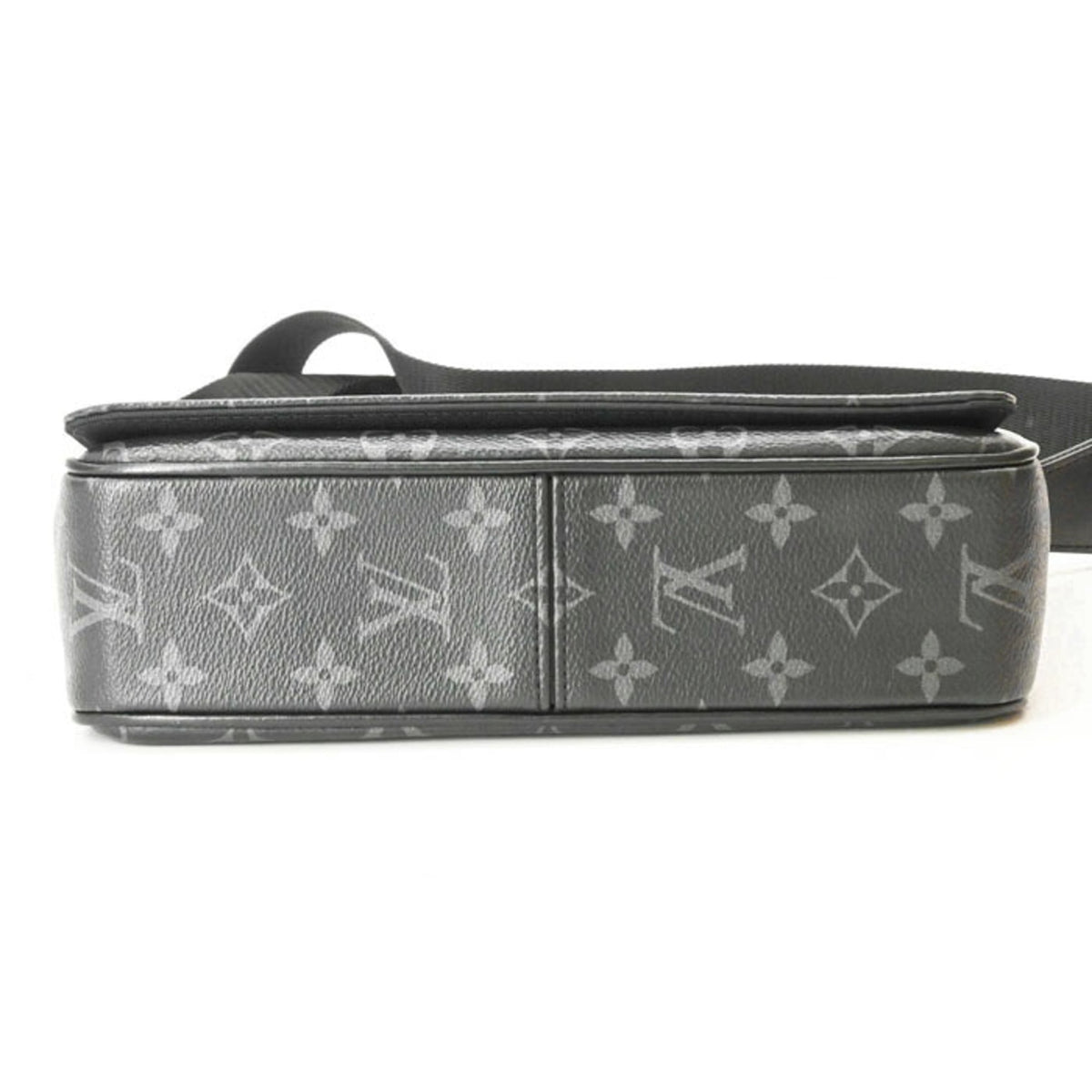 Louis Vuitton Black Monogram Eclipse Messenger Bag (Pre-Owned)