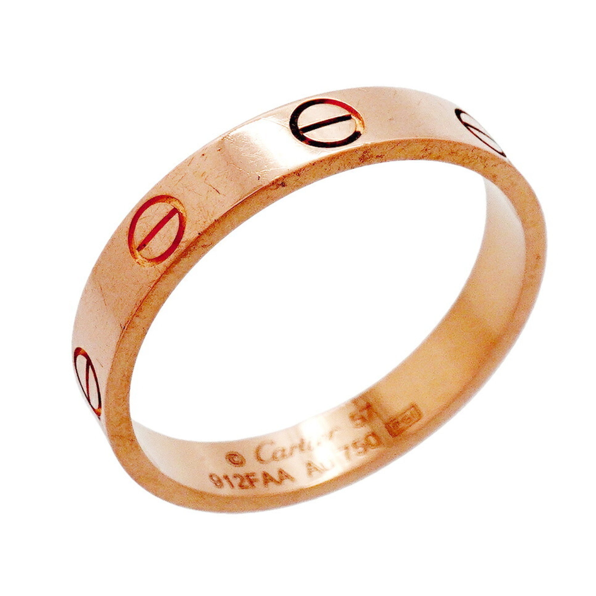 Cartier Pink Gold (18K) Band Ring (Pre-Owned)