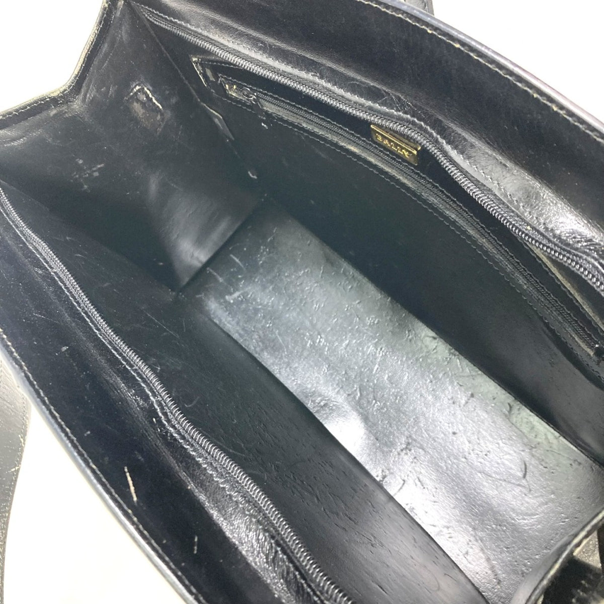 Bally Black Leather Tote Bag (Pre-Owned)