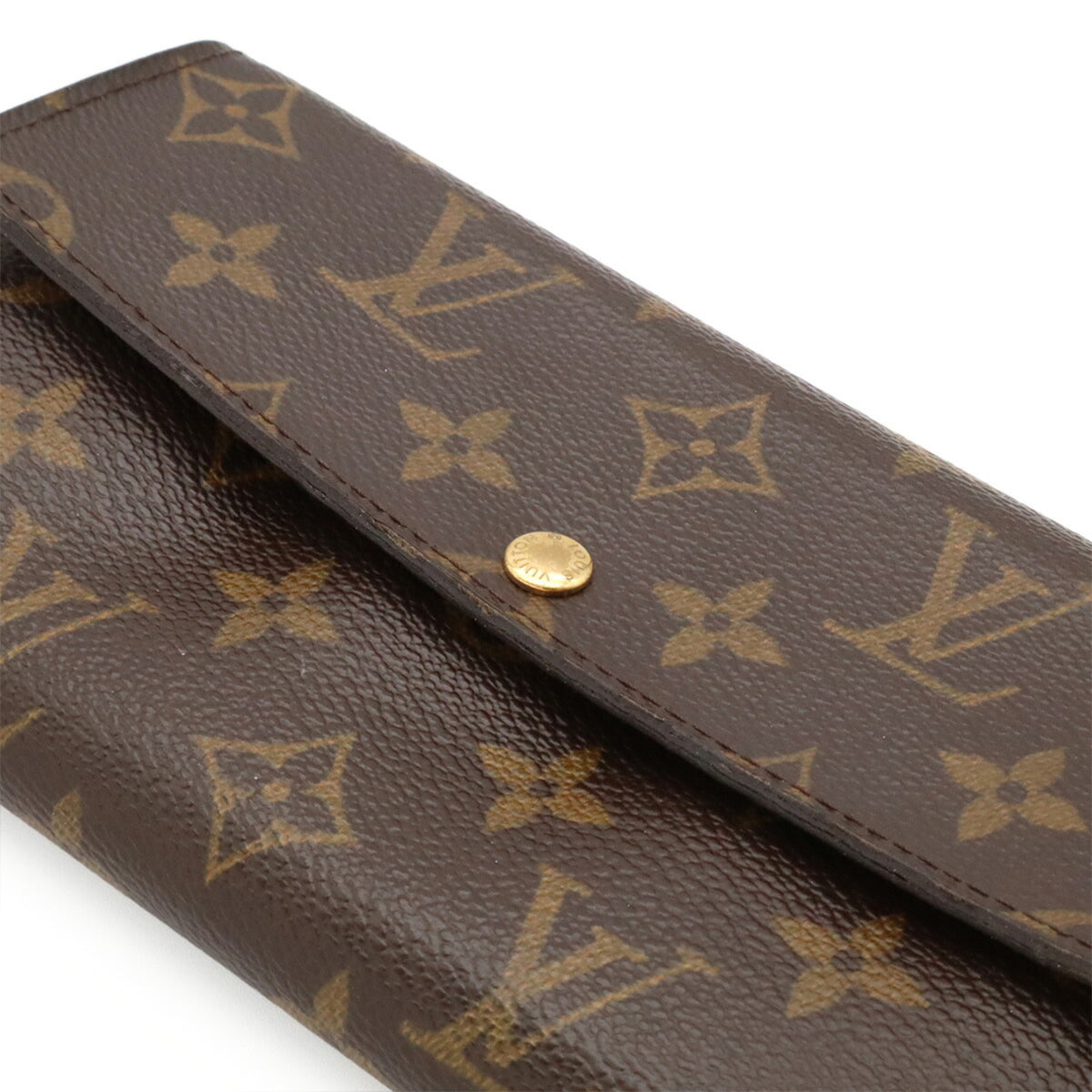 Louis Vuitton Brown Monogram Monogram Long Wallet (Bi-Fold) (Pre-Owned)