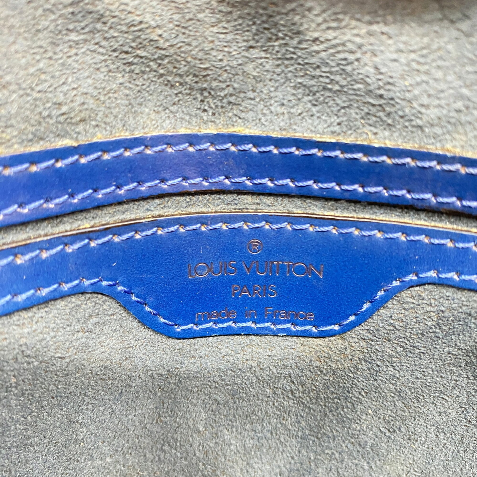 Louis Vuitton Toledo Blue Handbag (Pre-Owned)
