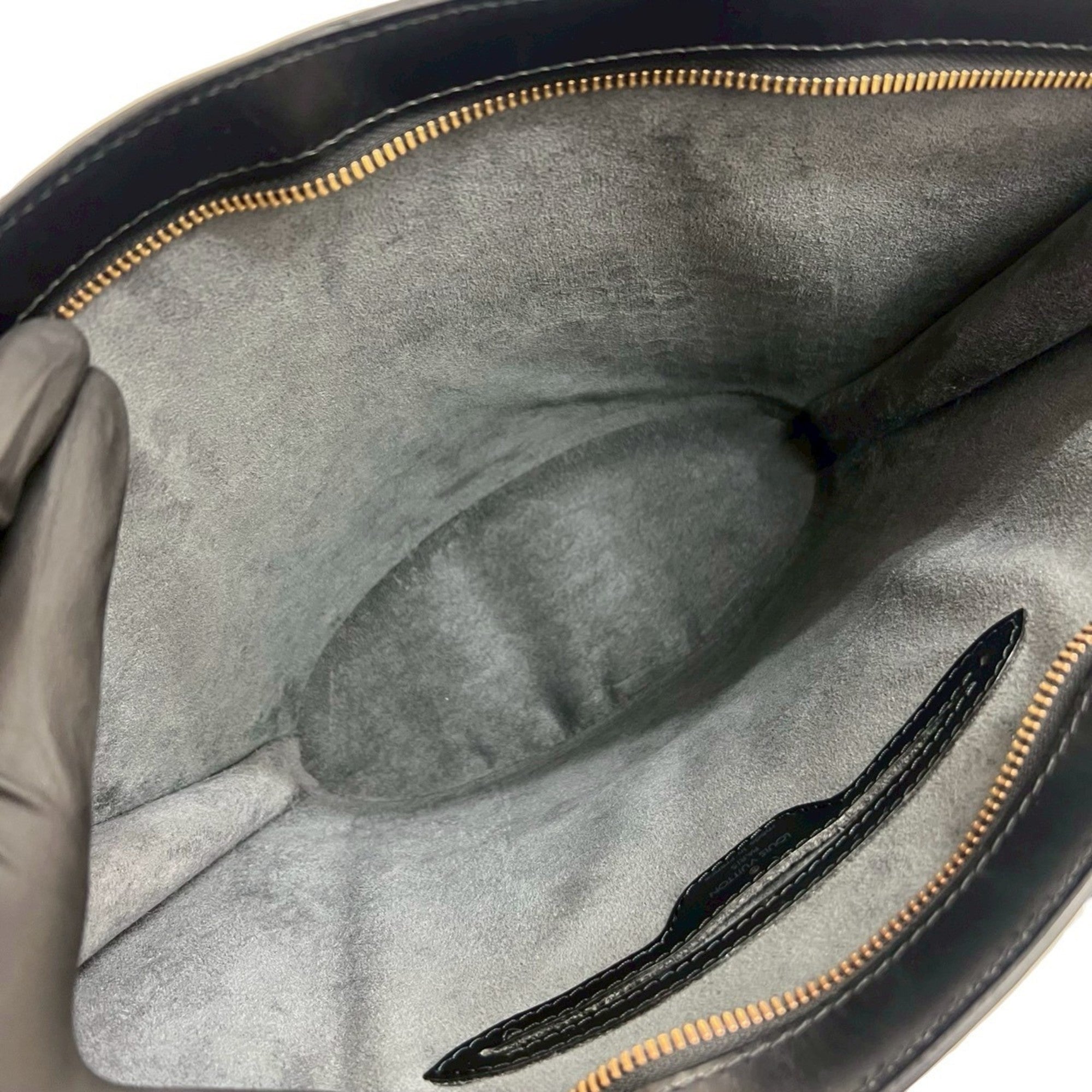 Louis Vuitton Black Epi Leather Handbag Tote Bag (Pre-Owned)