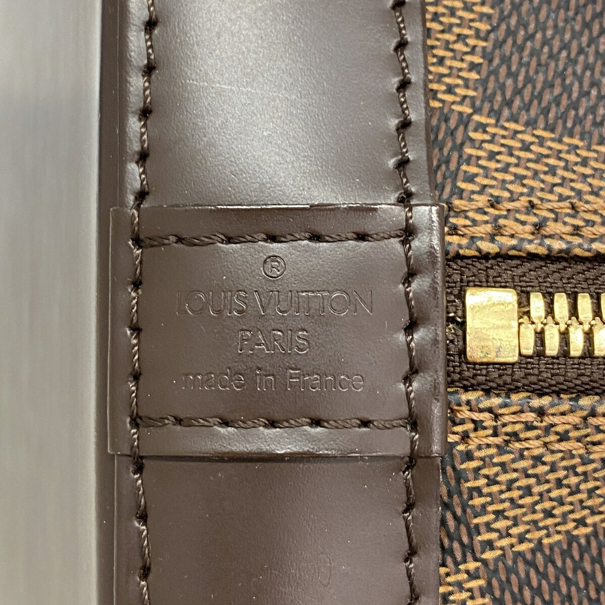 Louis Vuitton Ebene Handbag (Pre-Owned)