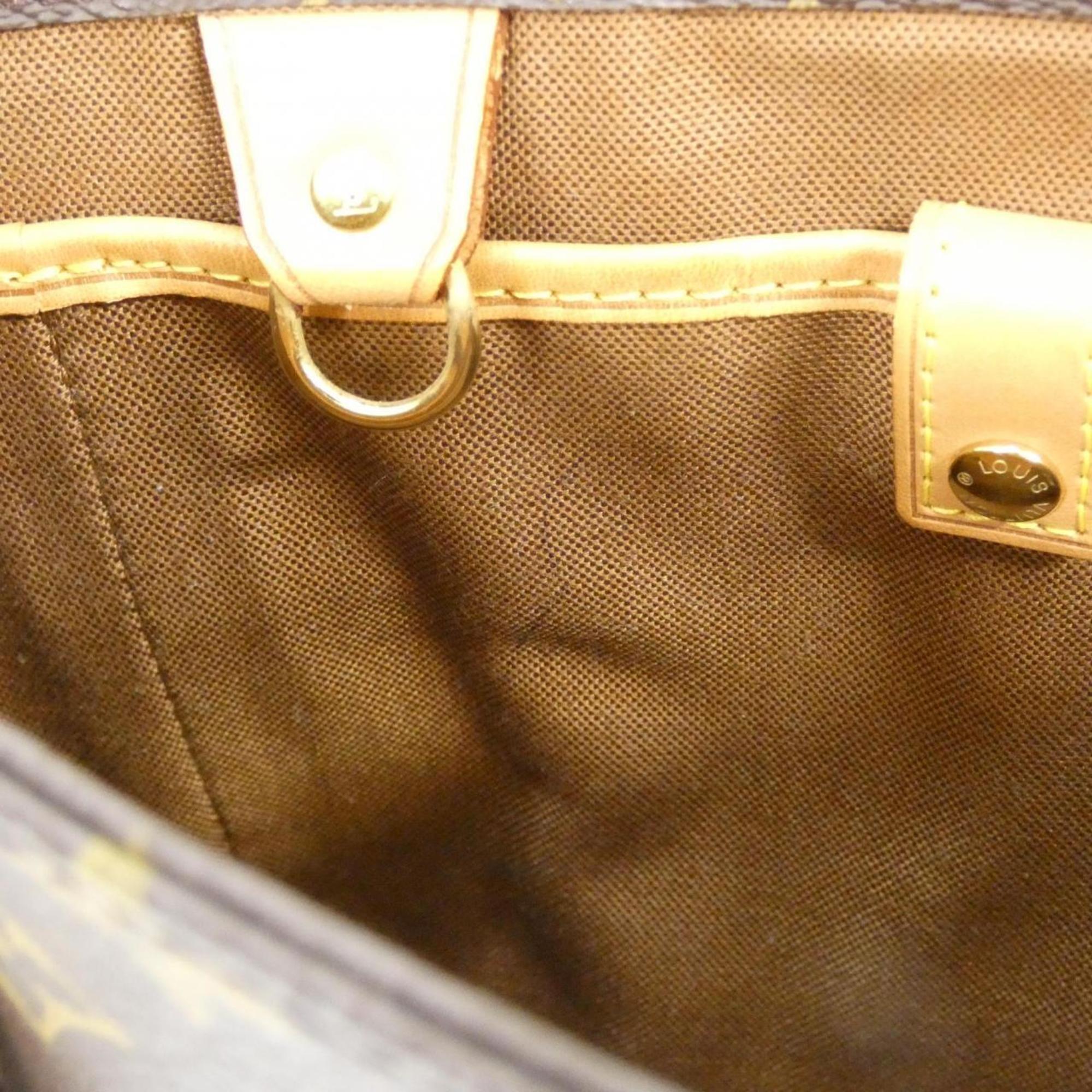 Louis Vuitton Marron Coated Canvas Handbag (Pre-Owned)