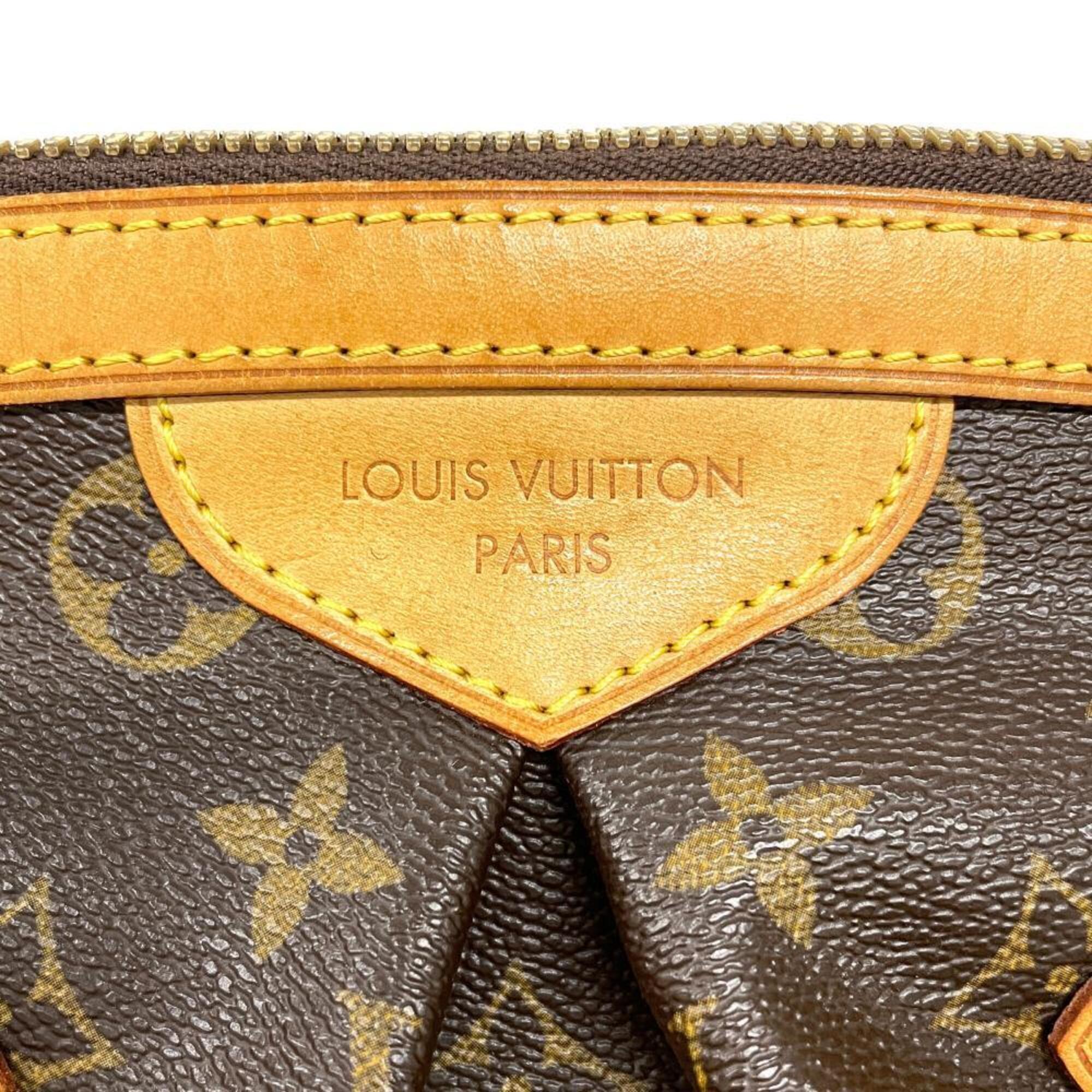 Louis Vuitton Brown Monogram Canvas Tote Bag (Pre-Owned)
