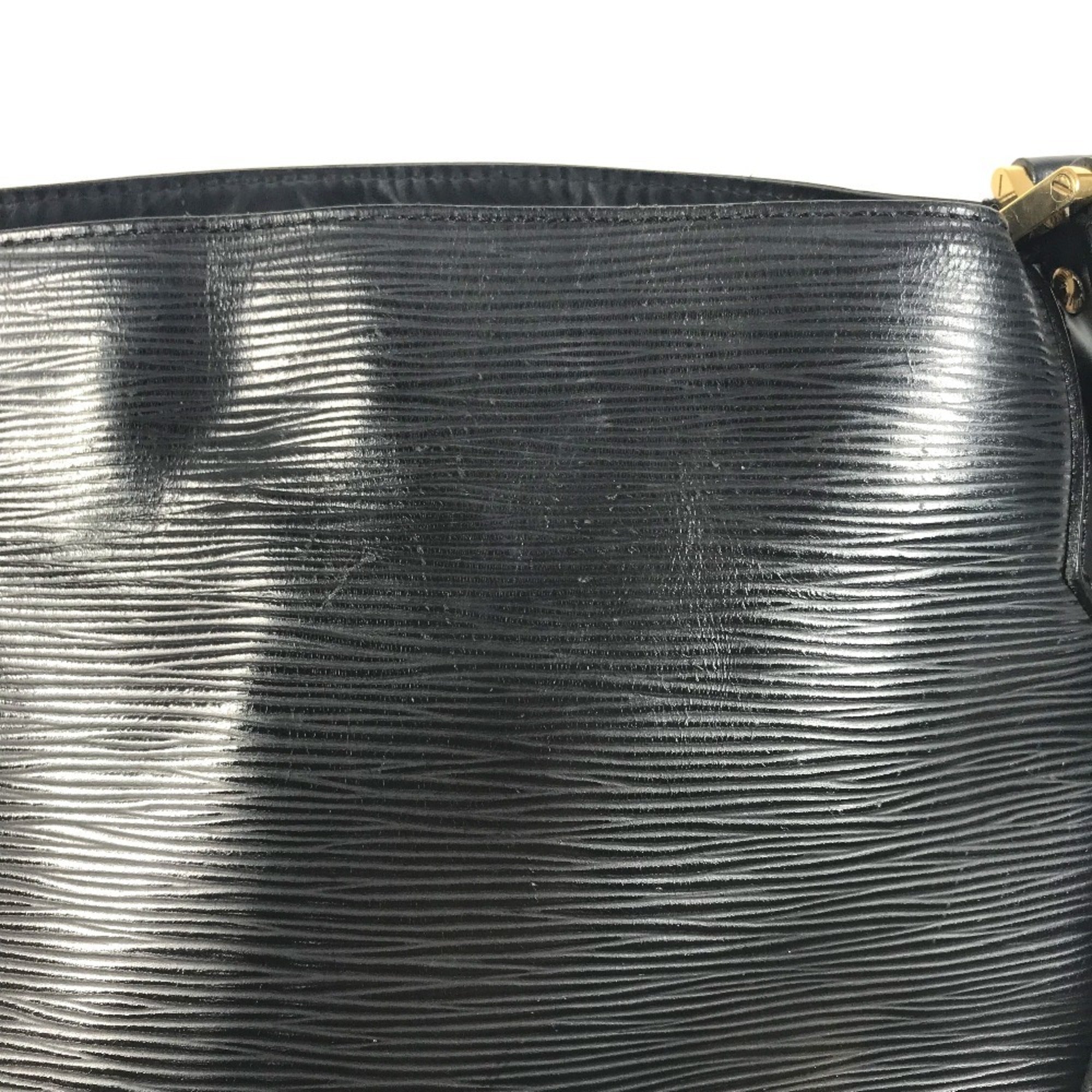 Louis Vuitton Epi Black Noir Epi Leather Shoulder Bag (Pre-Owned)