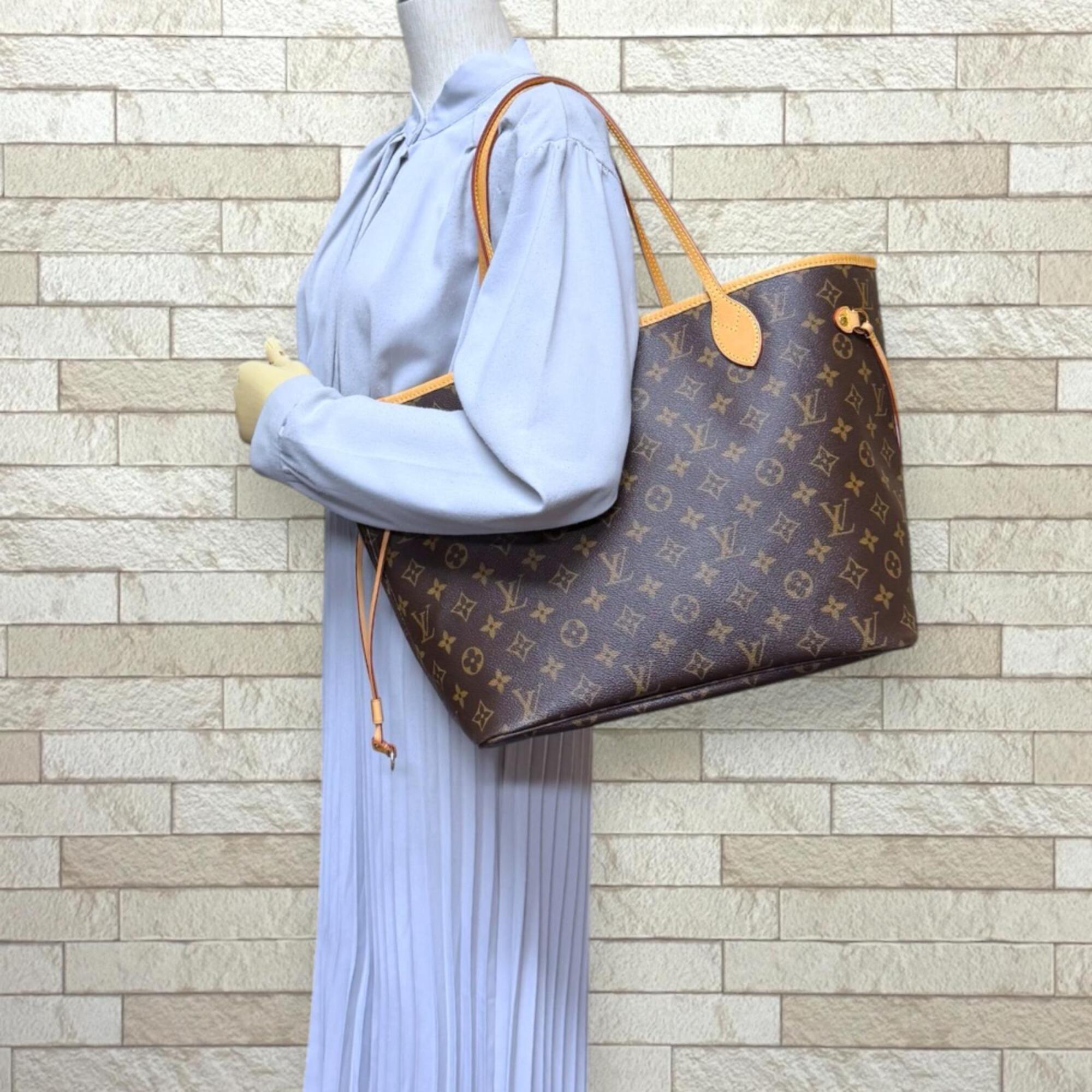 Louis Vuitton Monogram Brown Monogram Pivoine Monogram Pouch Tote Bag (Pre-Owned)
