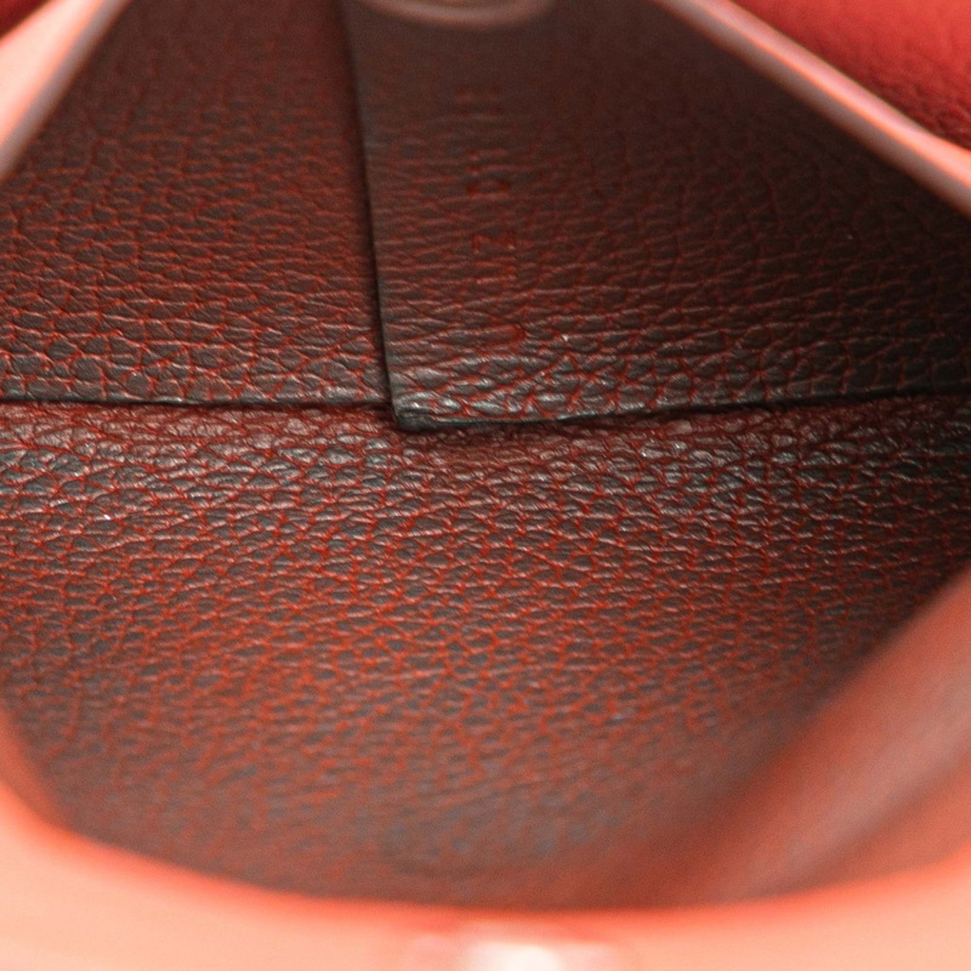 Hermes Bastia Pink Chevre Leather Coin Purse/Coin Case (Pre-Owned)