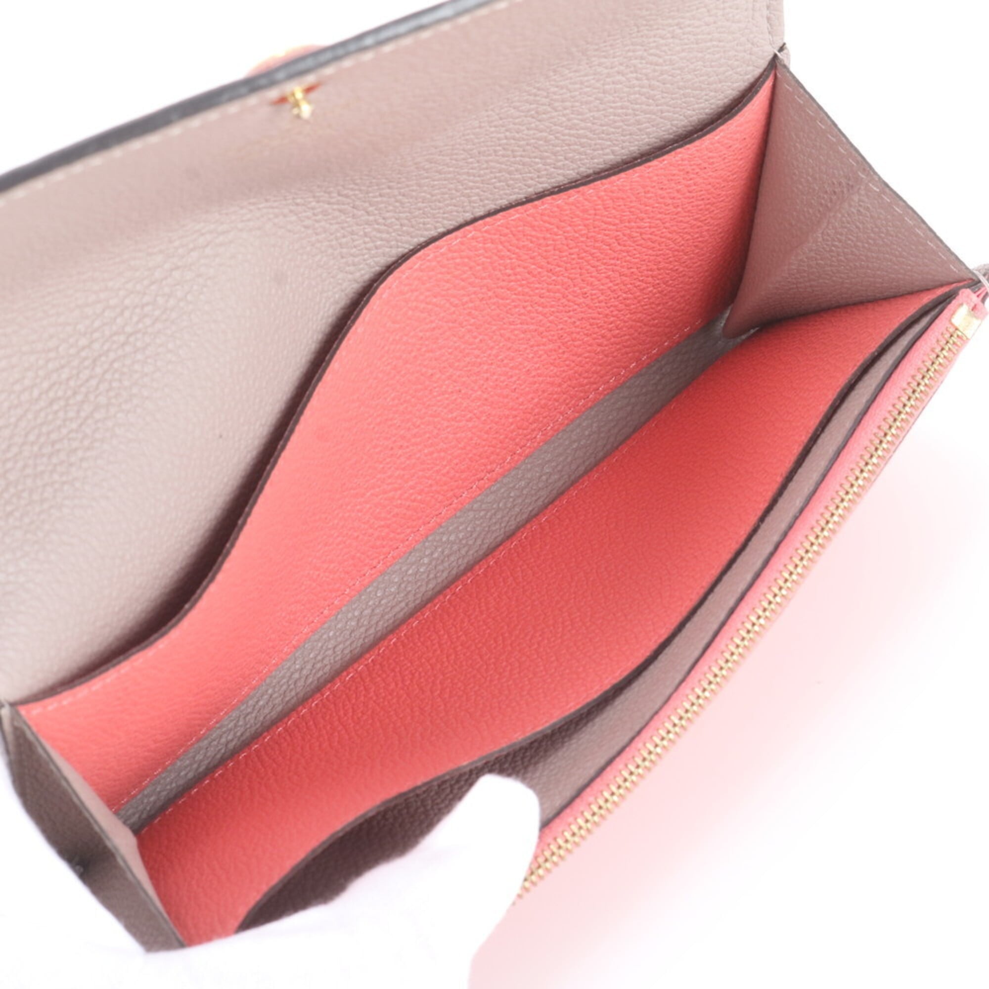 Louis Vuitton Blossom Leather Long Wallet (Bi-Fold) (Pre-Owned)