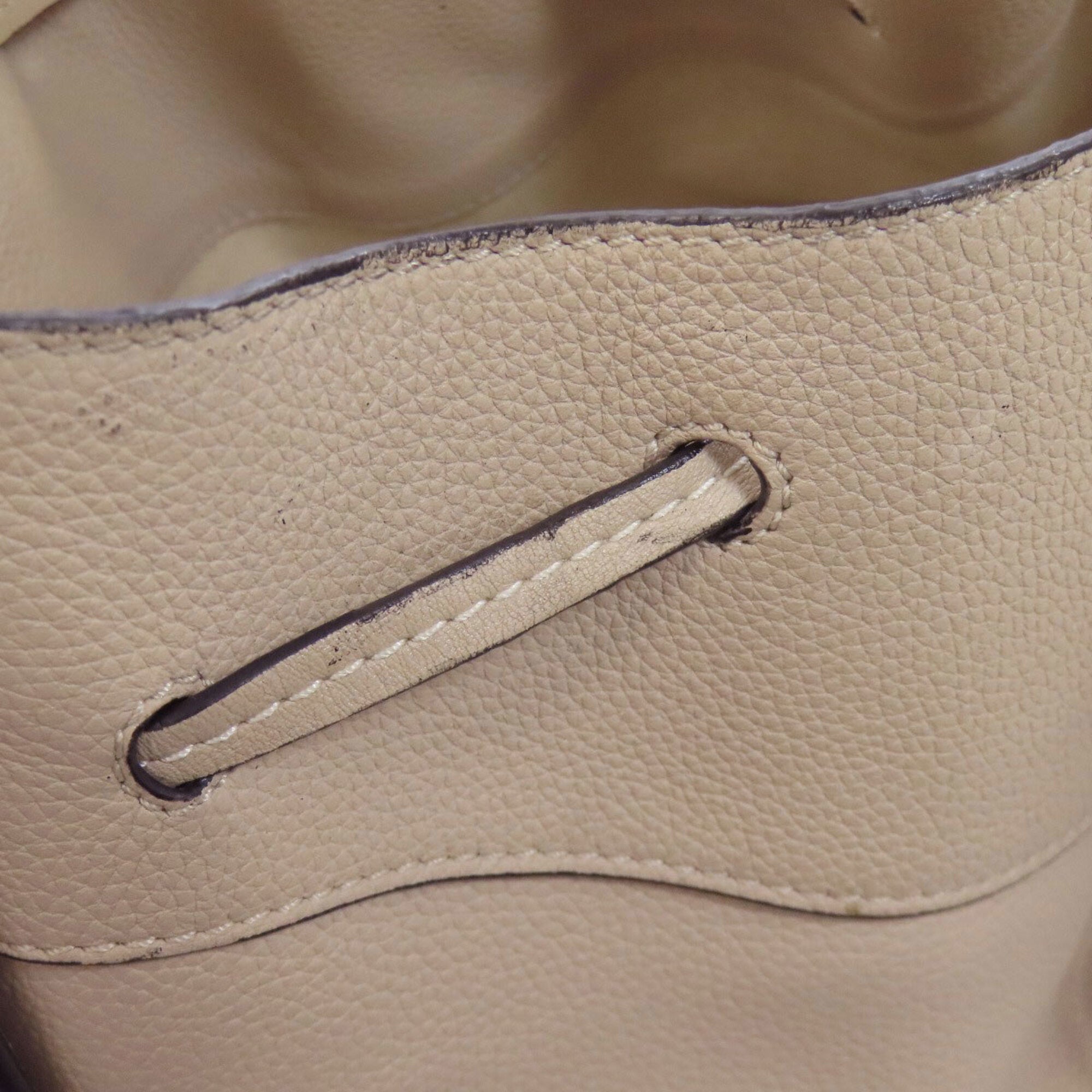 Loewe Beige Leather Handbag (Pre-Owned)