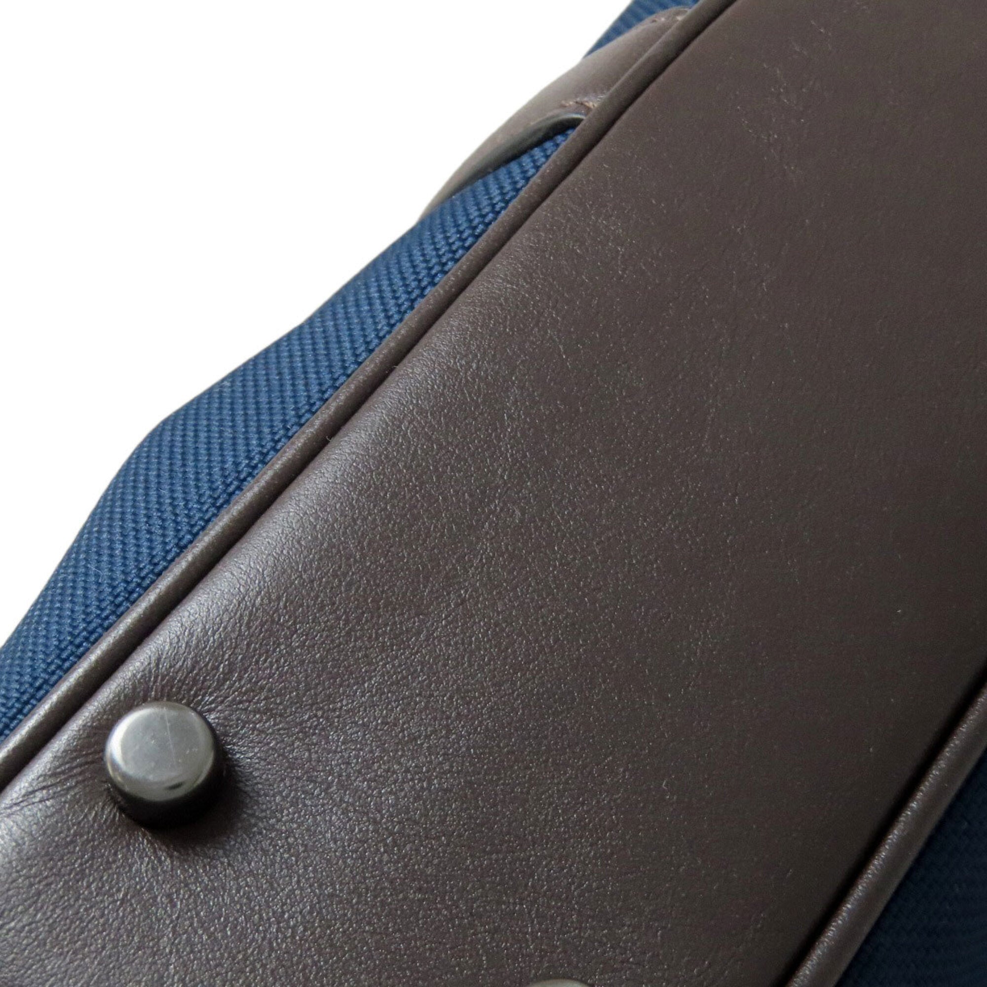 Coach Black Blue Nylon Briefcase (Pre-Owned)