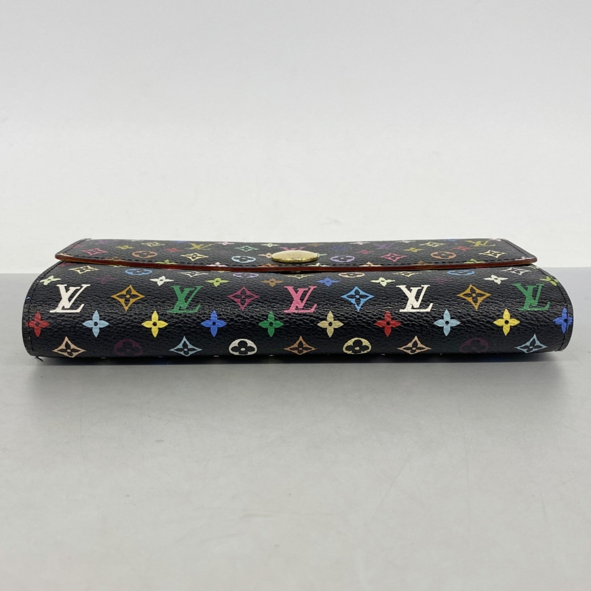 Louis Vuitton Noir Pistache Long Wallet (Bi-Fold) (Pre-Owned)