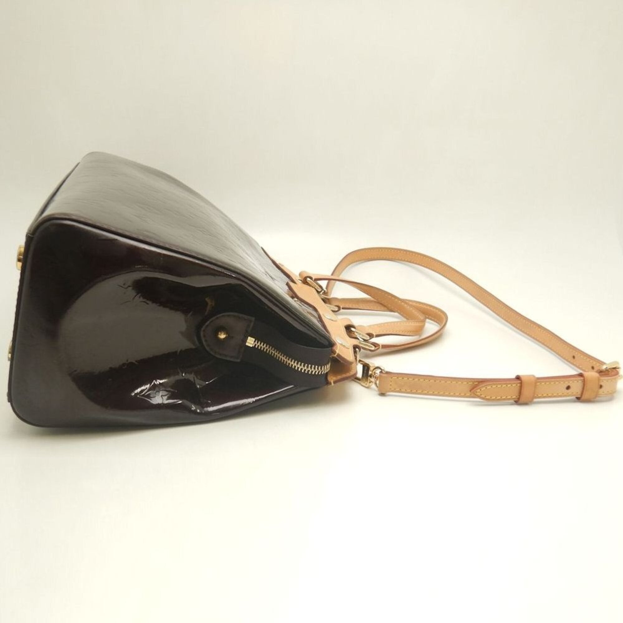 Louis Vuitton Monogram Vernis Amarante Monogram Vernis Handbag (Pre-Owned)