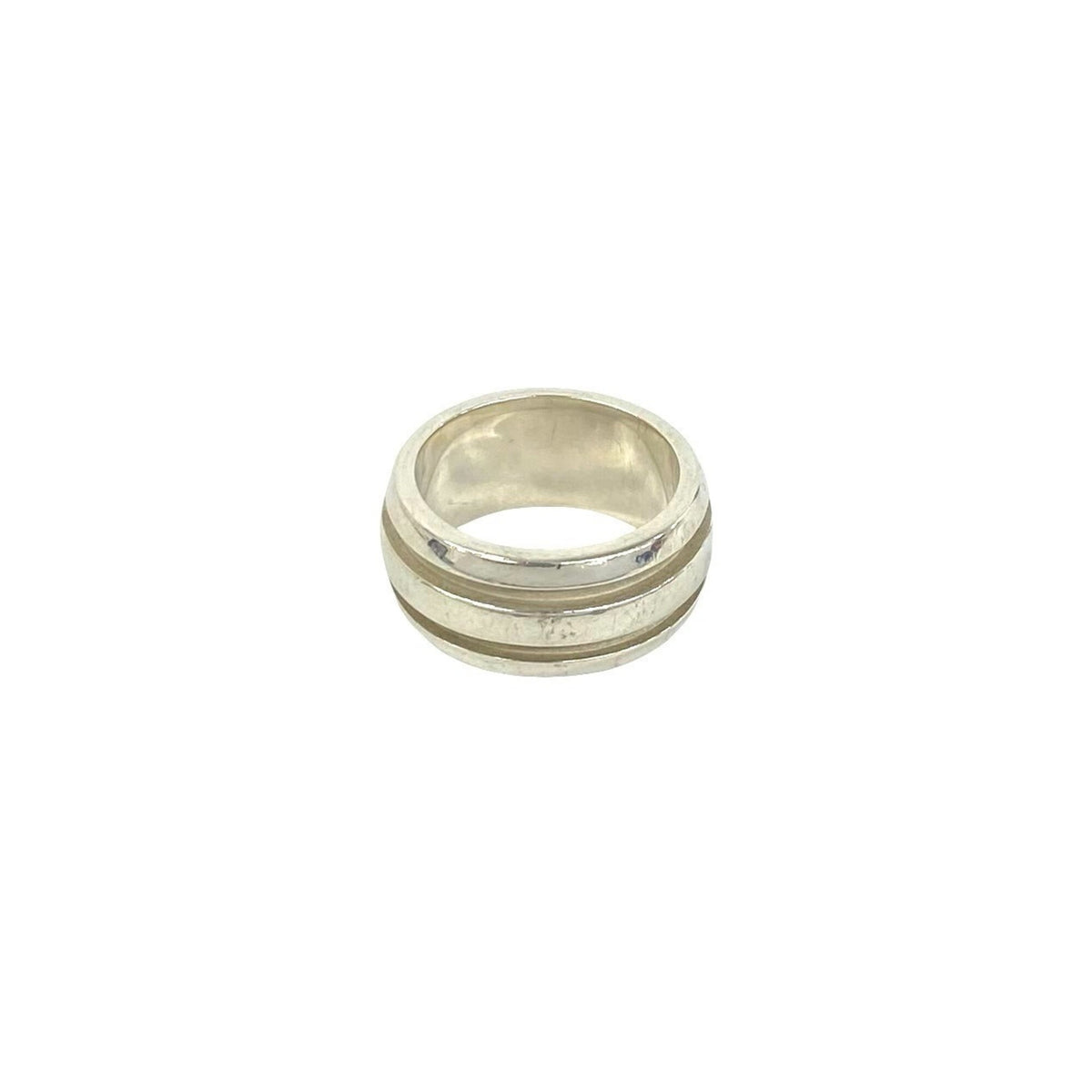 Tiffany Silver Silver 925 Band Ring (Pre-Owned)
