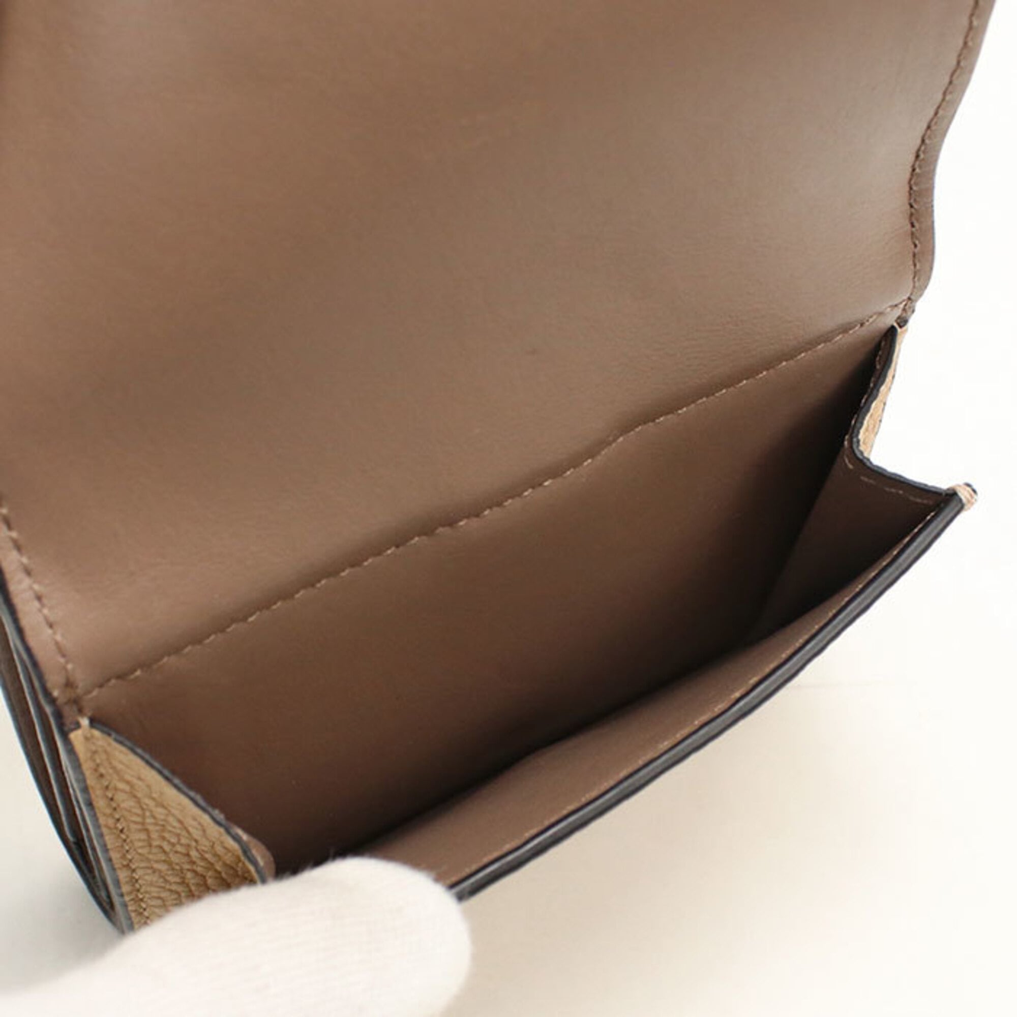 Loewe Beige Wallet (Tri-Fold) (Pre-Owned)