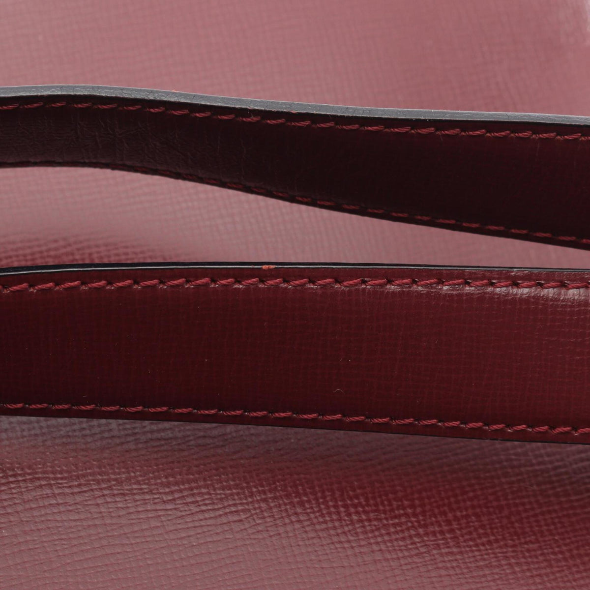 Cartier Bordeaux Leather Backpack (Pre-Owned)