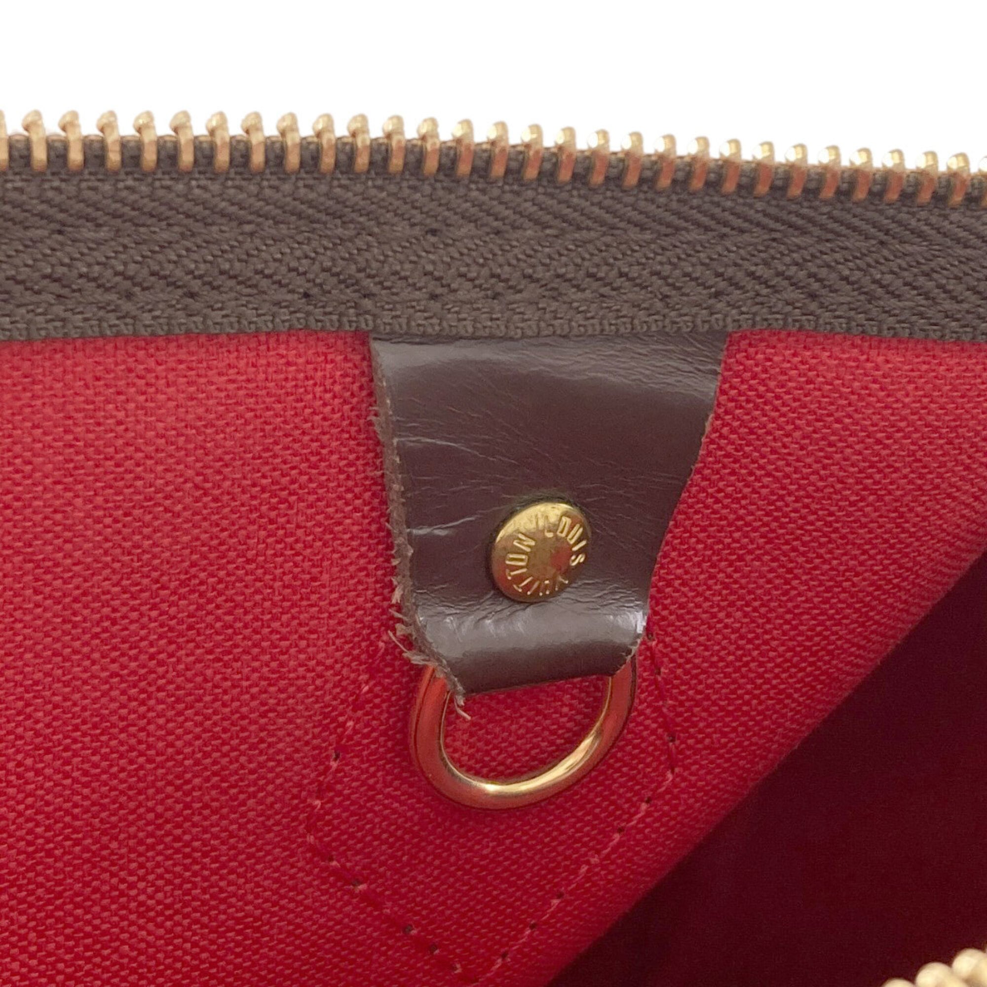 Louis Vuitton Damier Canvas Ebene Damier Canvas Handbag (Pre-Owned)
