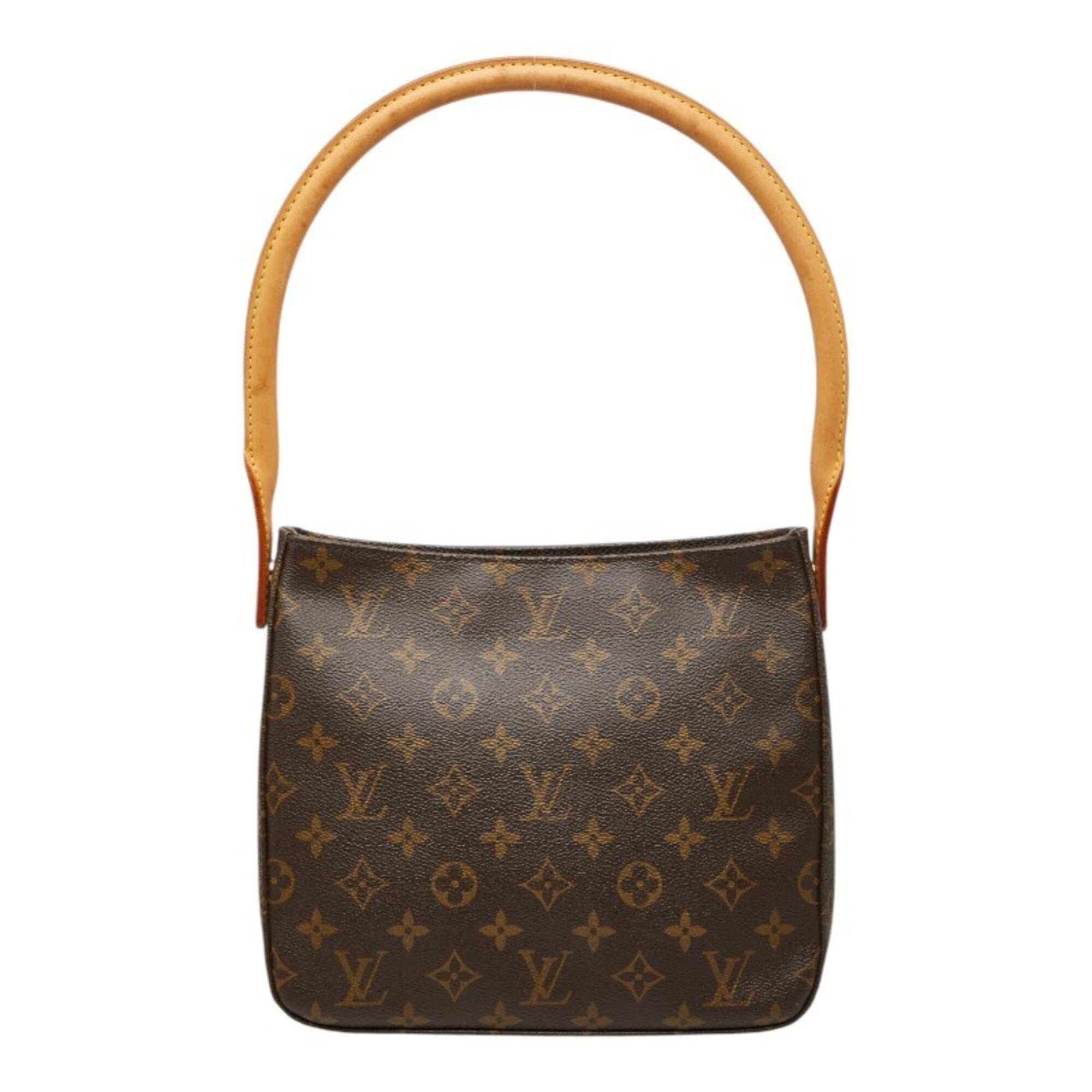 Louis Vuitton Monogram Brown Pvc Leather Handbag Shoulder Bag (Pre-Owned)