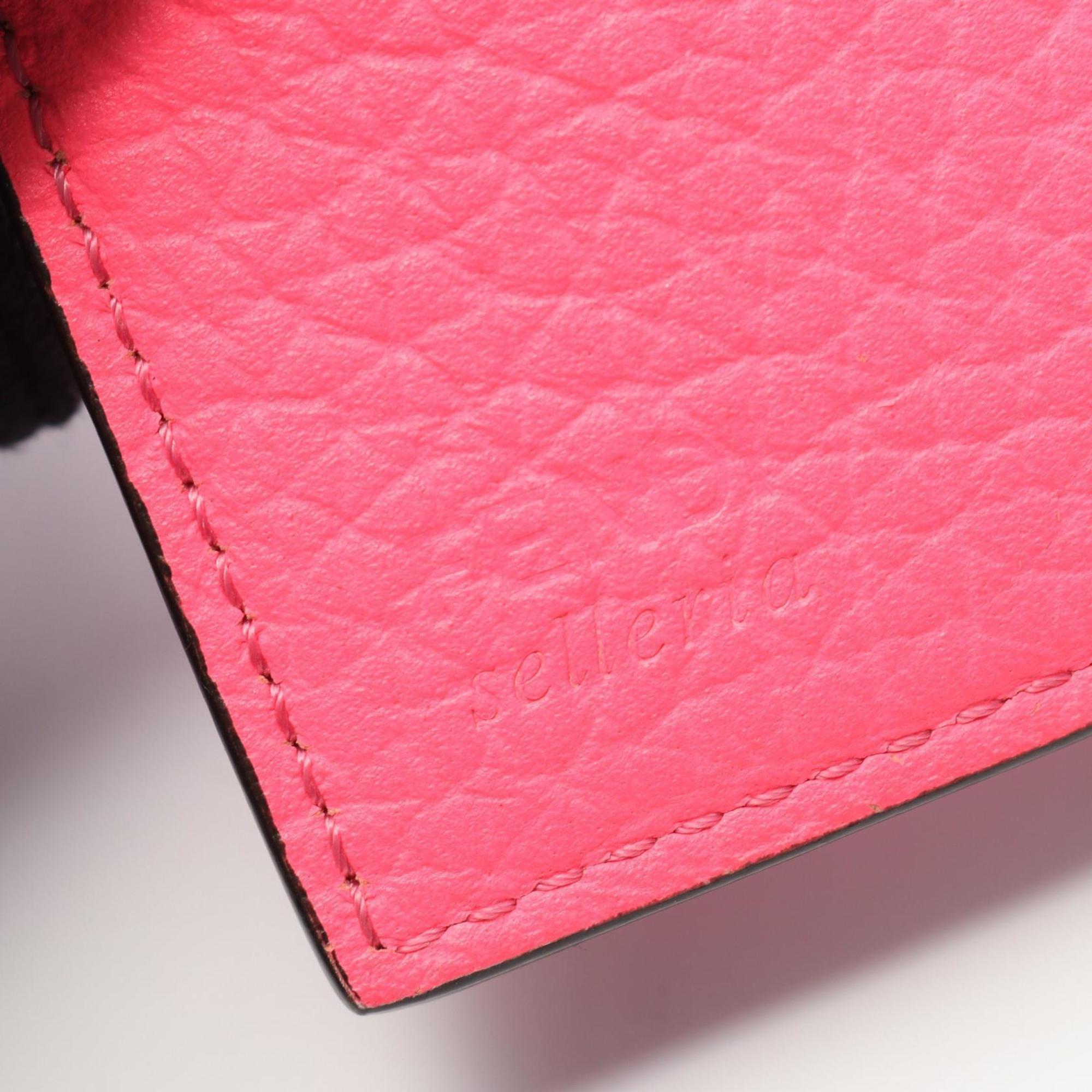 Fendi Pink Leather Wallet (Tri-Fold) (Pre-Owned)