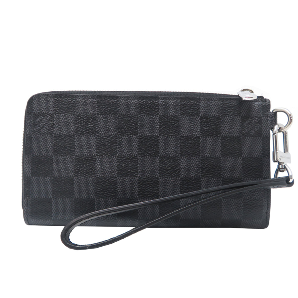 Louis Vuitton Black Damier Graphite Long Wallet (Bi-Fold) (Pre-Owned)