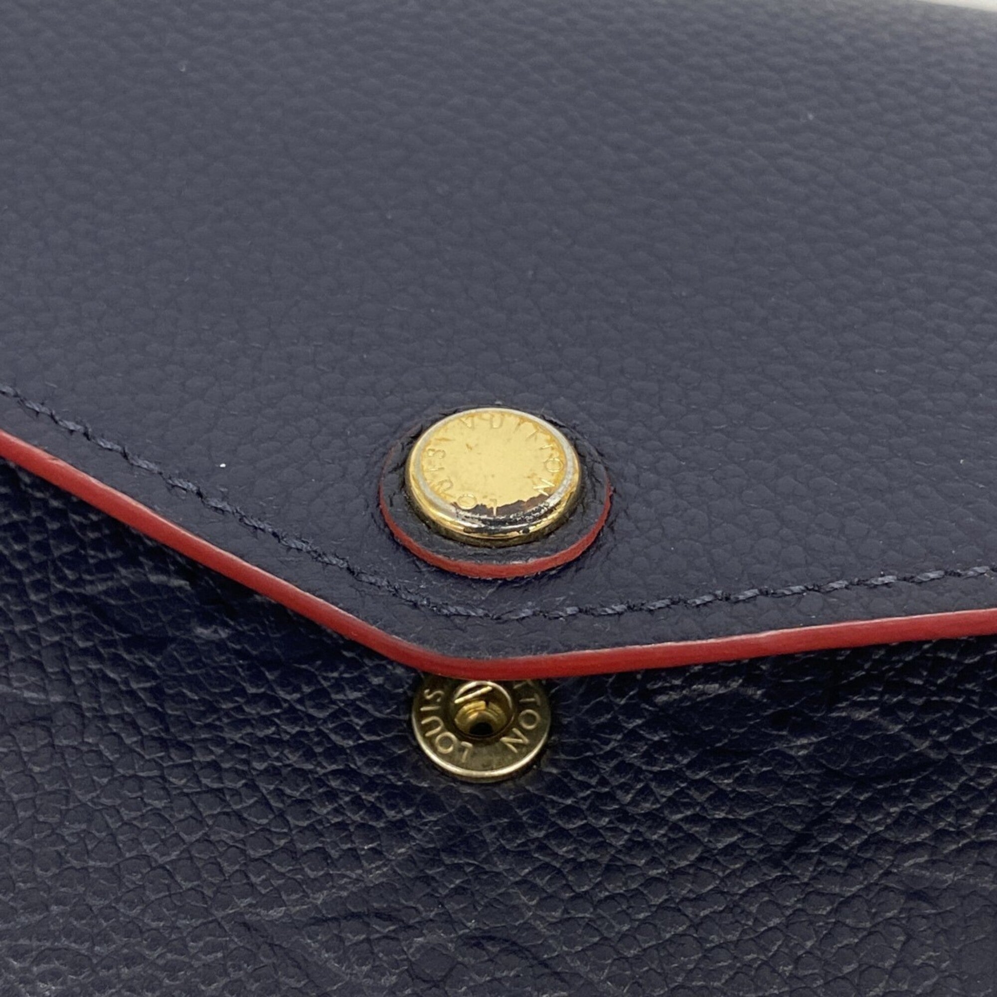 Louis Vuitton Marine Rouge Long Wallet (Bi-Fold) (Pre-Owned)
