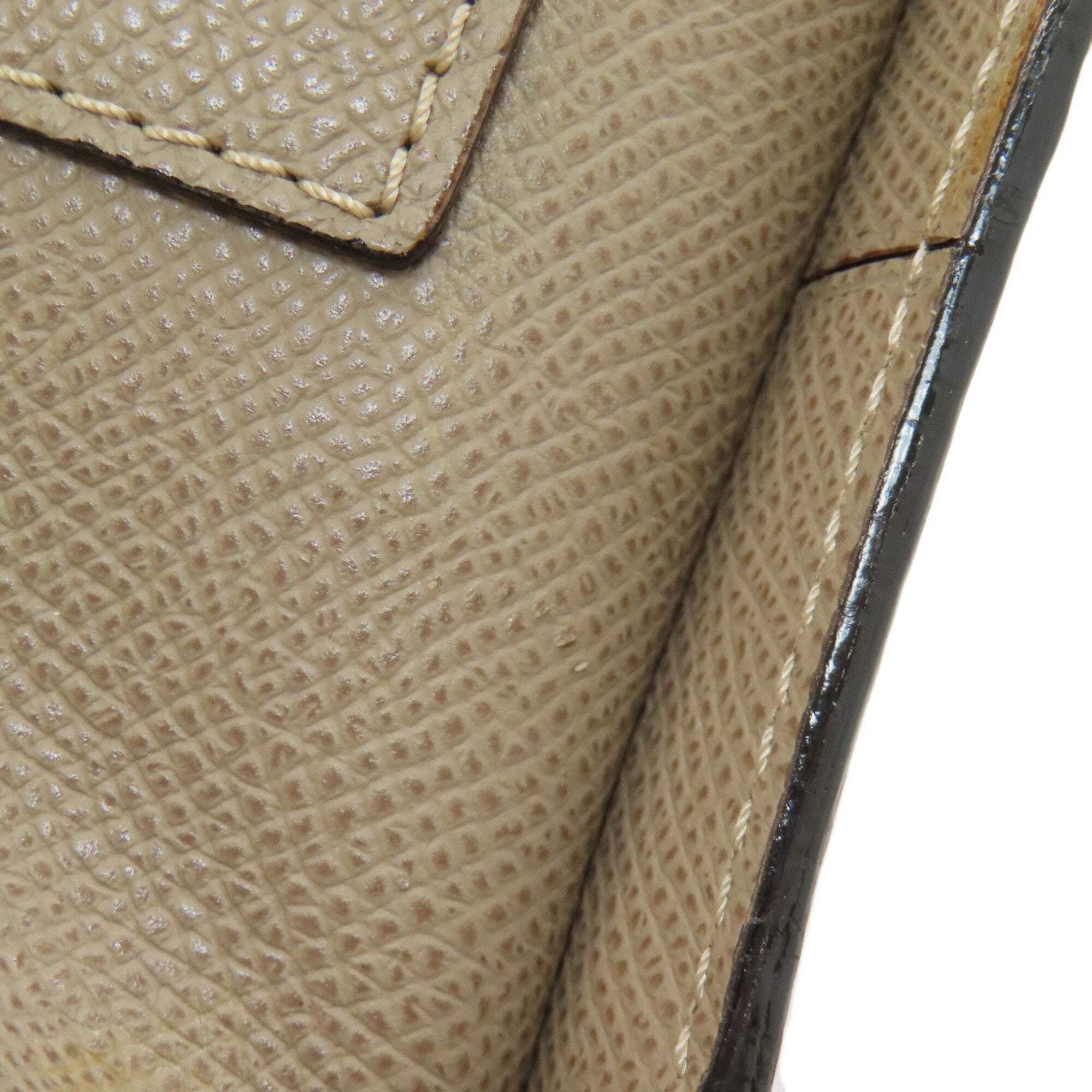 Valextra Grayish Leather Handbag (Pre-Owned)