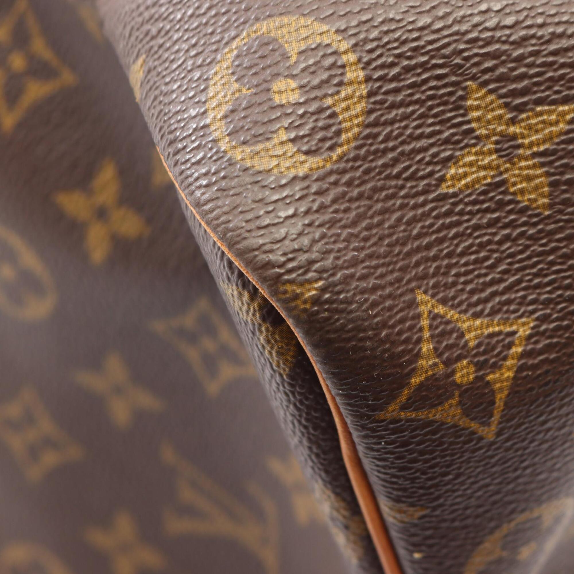 Louis Vuitton Monogram Brown Pvc Boston Bag Handbag (Pre-Owned)