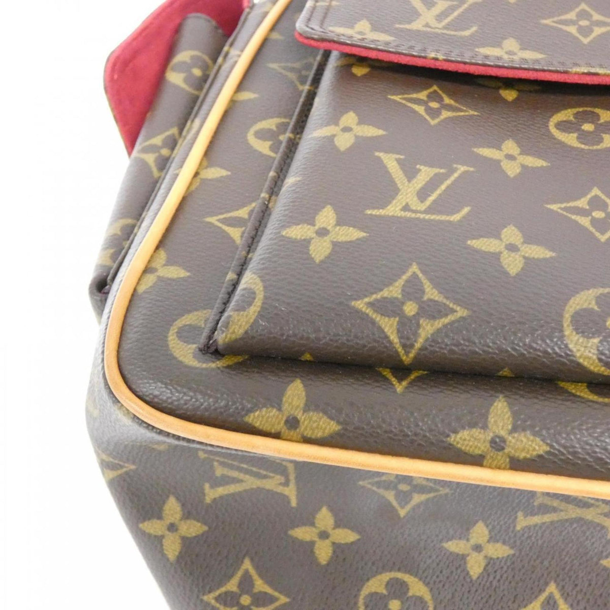 Louis Vuitton Monogram Marron Coated Canvas Handbag (Pre-Owned)