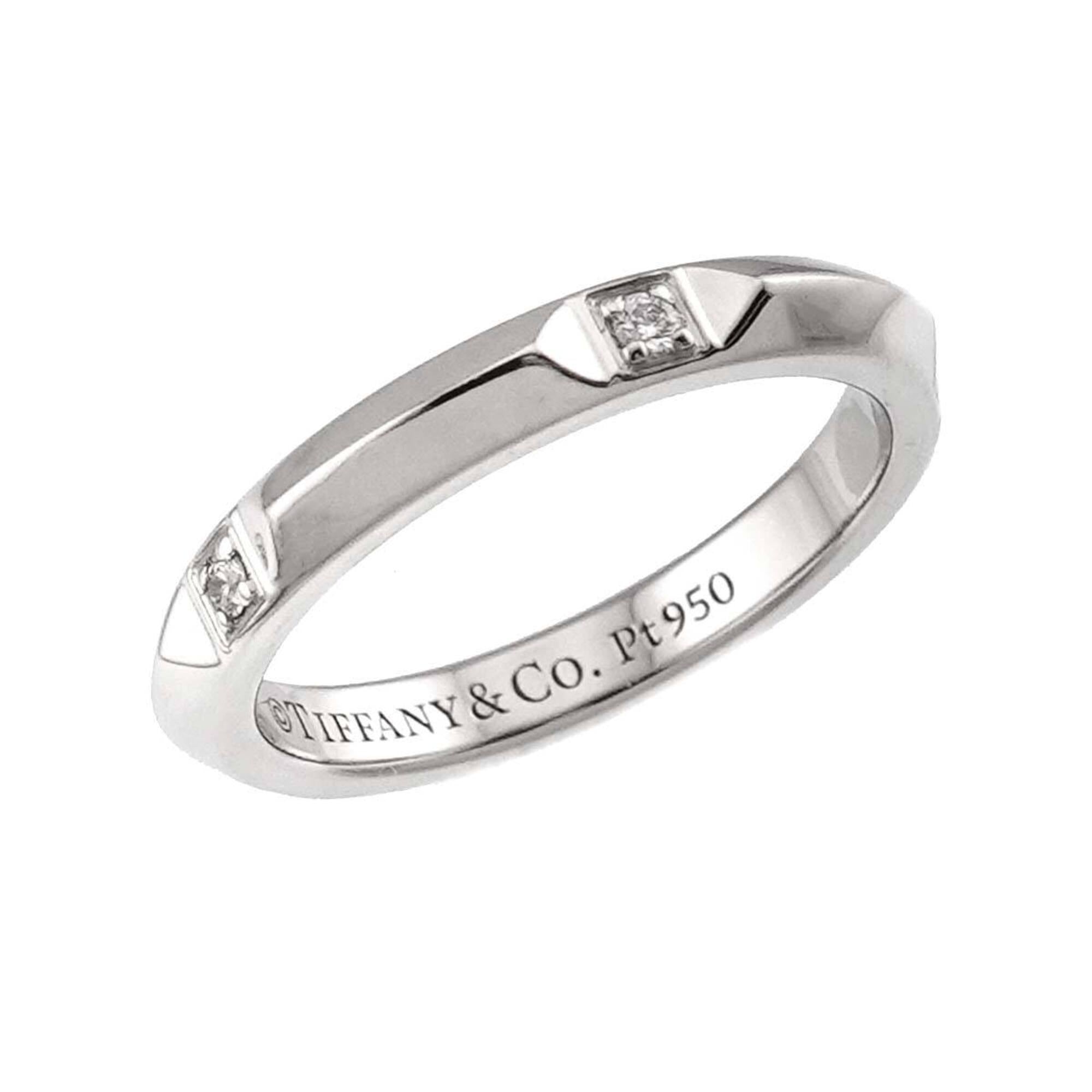 Tiffany Platinum 950 Band Ring (Pre-Owned)