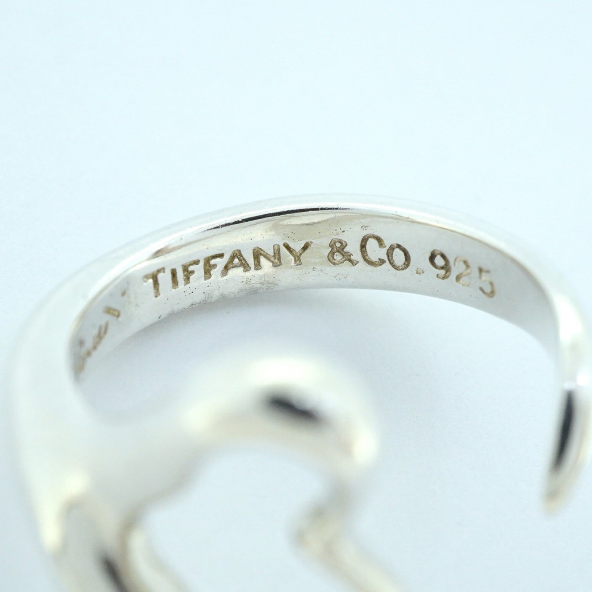 Tiffany Silver 925 Band Ring (Pre-Owned)