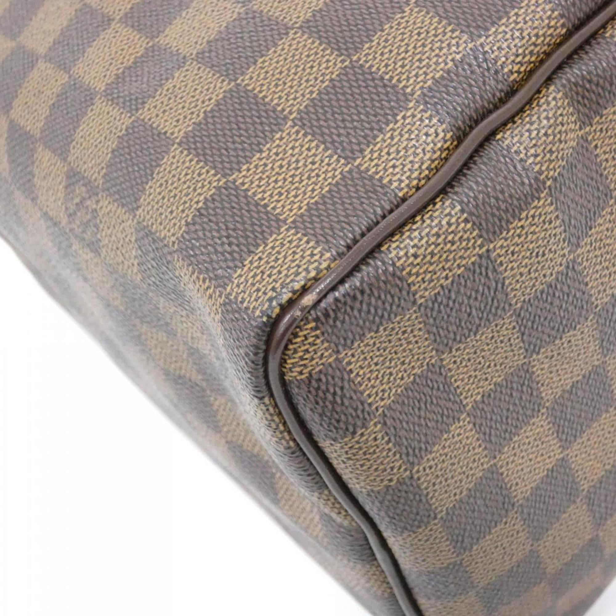 Louis Vuitton Ebene Coated Canvas Boston Bag (Pre-Owned)