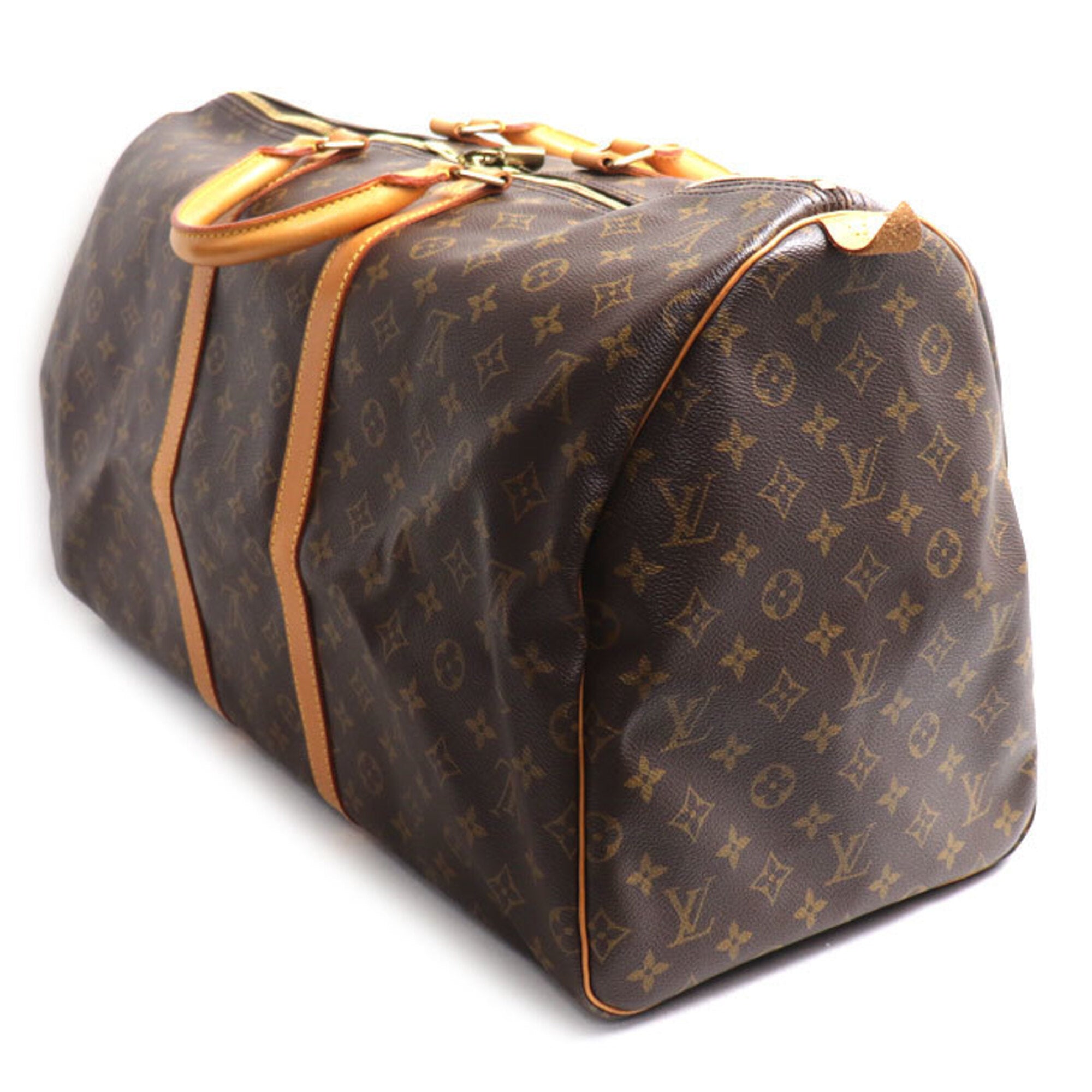 Louis Vuitton Brown Monogram Boston Bag (Pre-Owned)