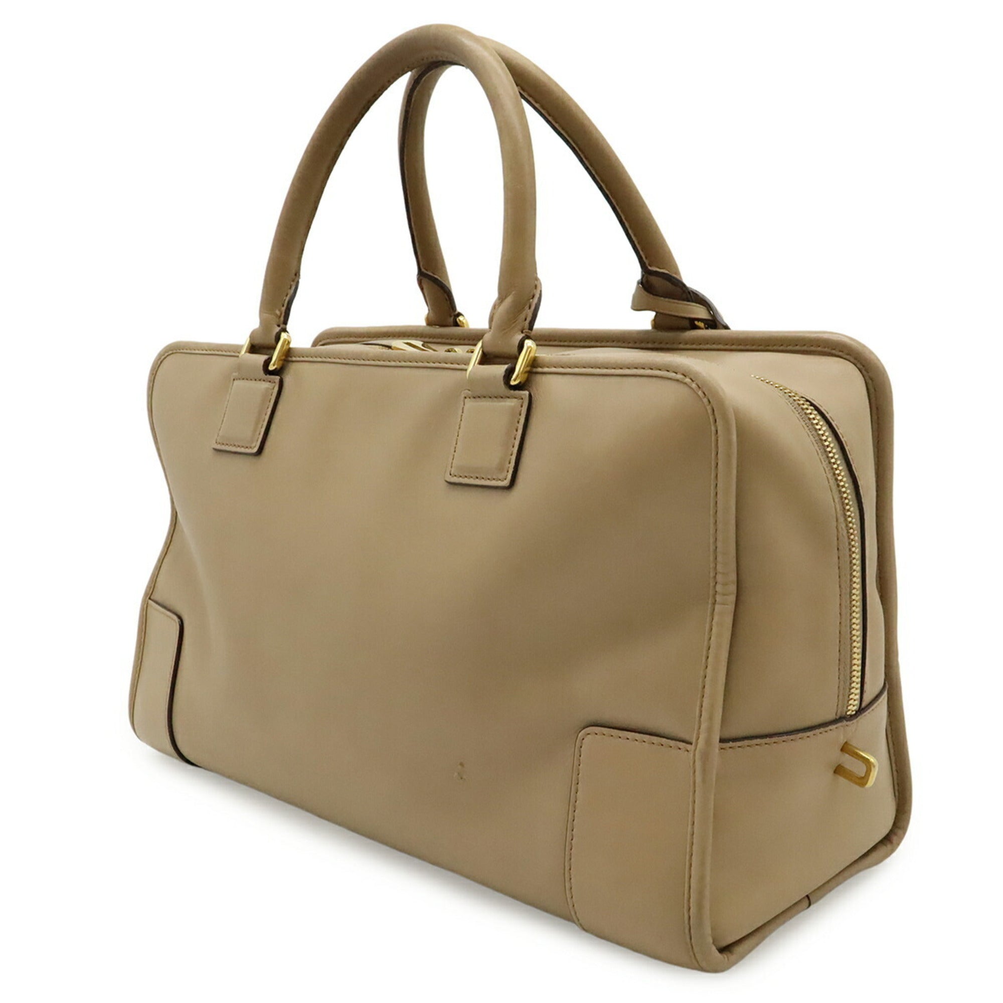 Loewe Beige Leather Handbag (Pre-Owned)