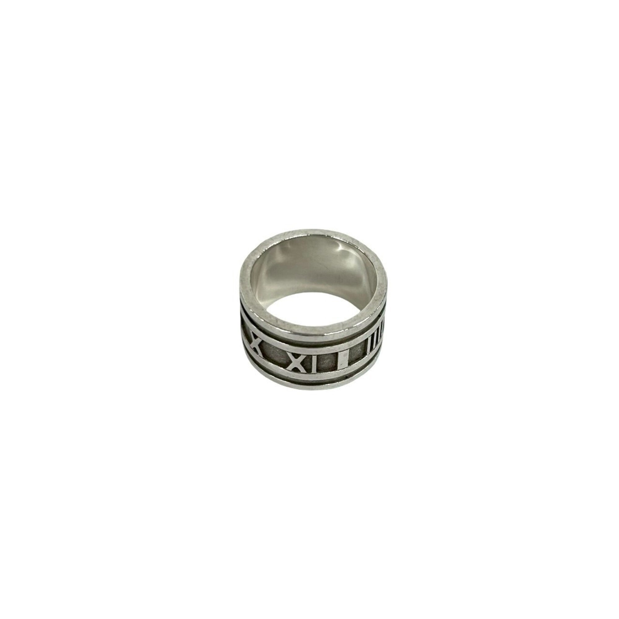 Tiffany Silver Silver 925 Band Ring (Pre-Owned)