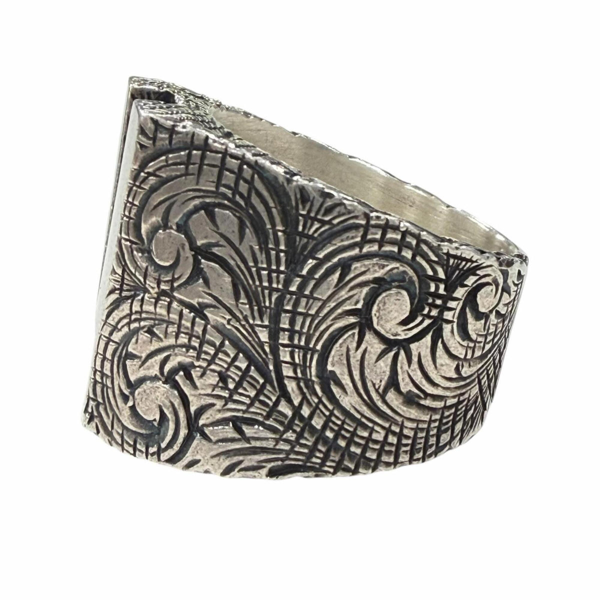 Gucci Silver Silver 925 Band Ring (Pre-Owned)