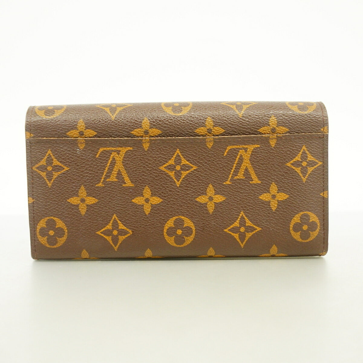 Louis Vuitton Brown Long Wallet (Bi-Fold) (Pre-Owned)