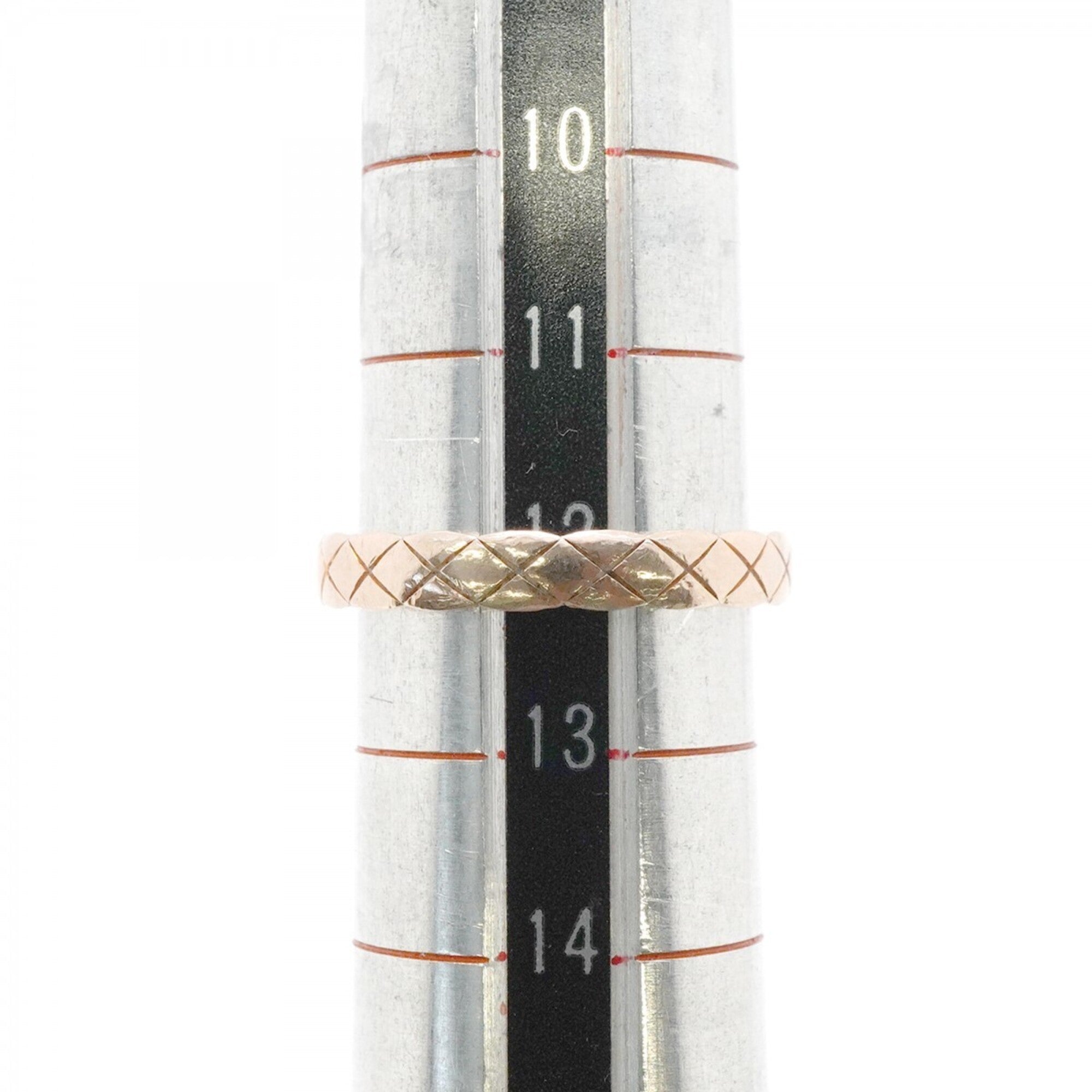 Chanel Pink Gold (18K) Band Ring (Pre-Owned)