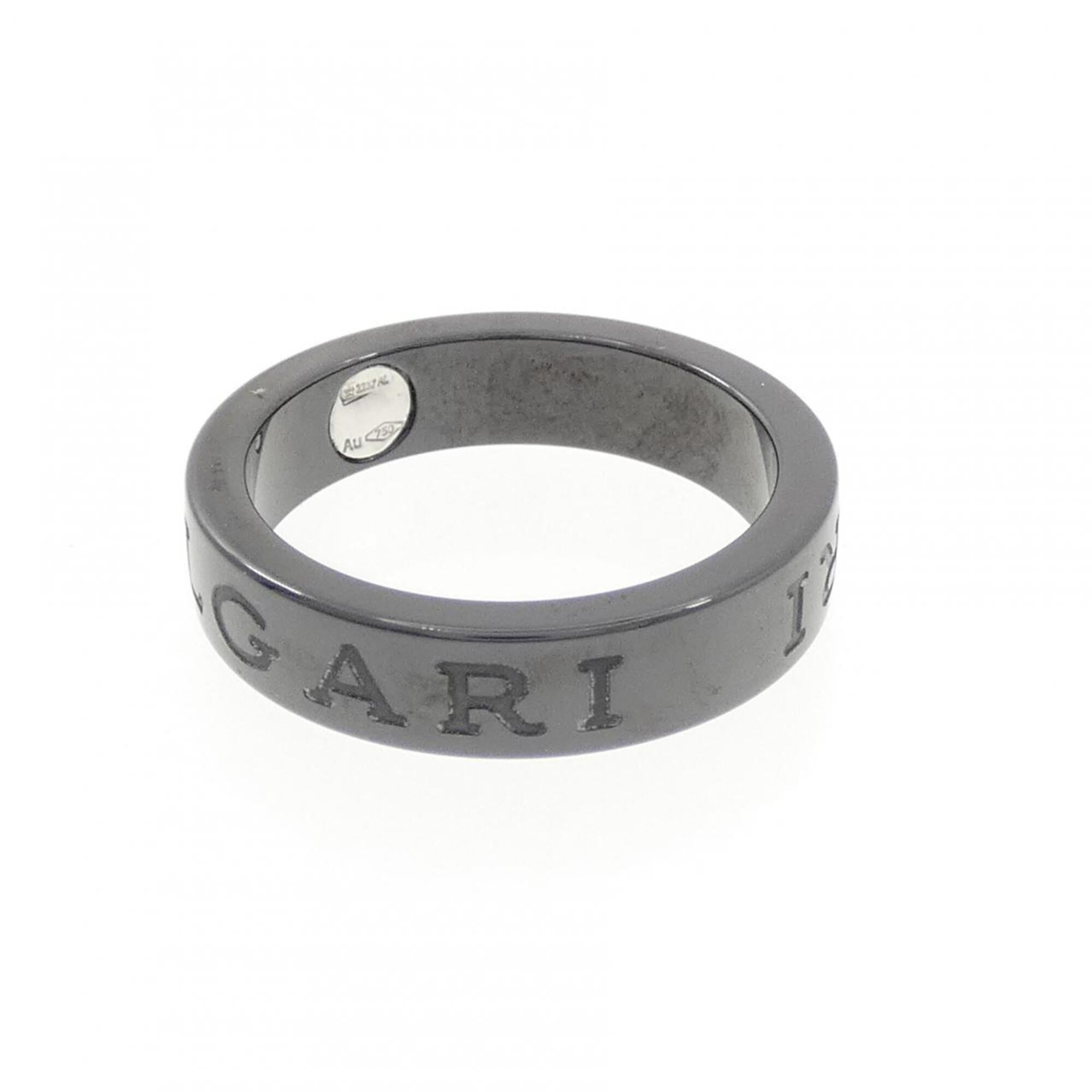 Bvlgari White Gold (18K) Ceramic Band Ring (Pre-Owned)
