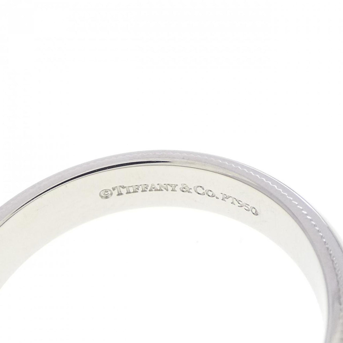 Tiffany Platinum 950 Band Ring (Pre-Owned)