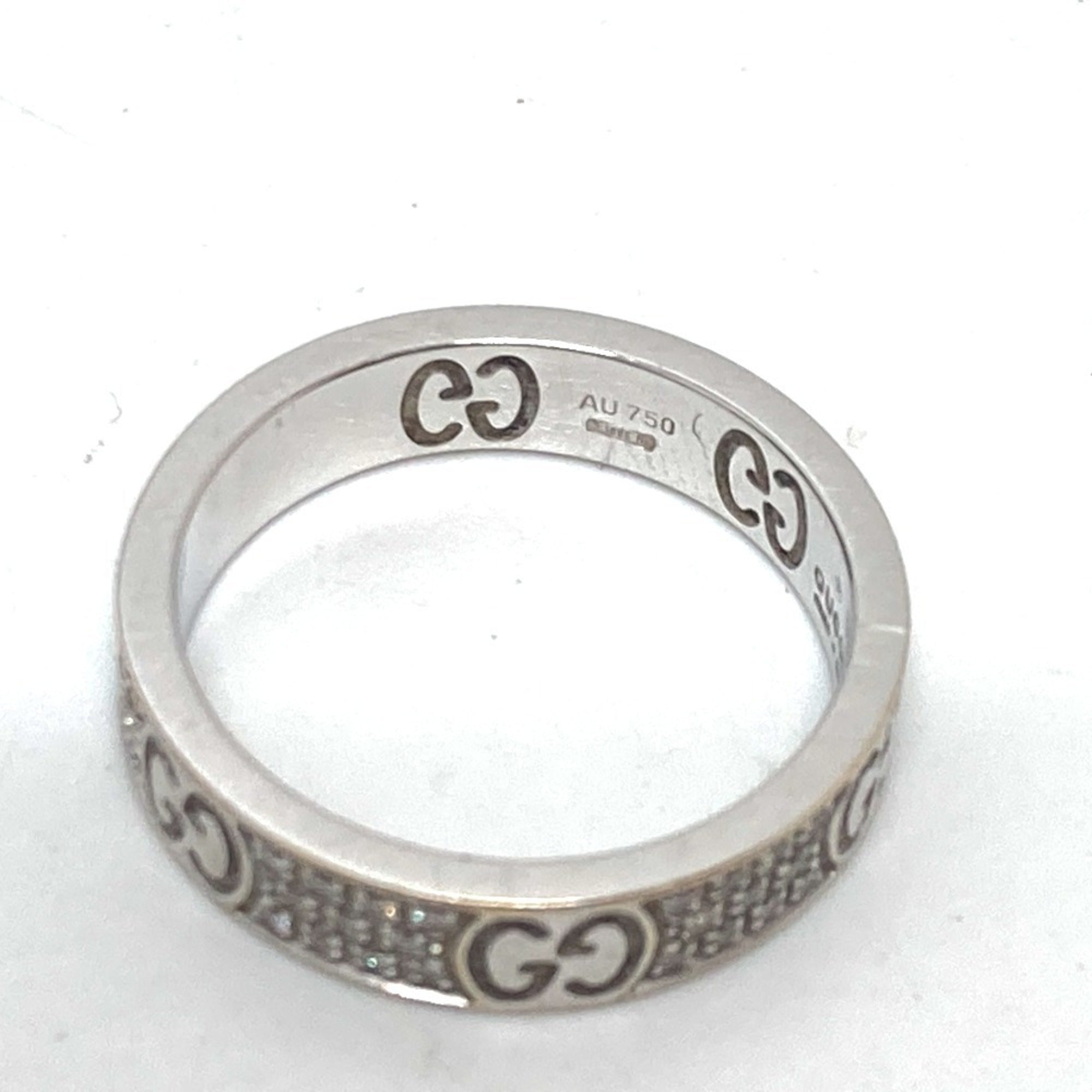 Gucci White Gold (18K) Band Ring (Pre-Owned)
