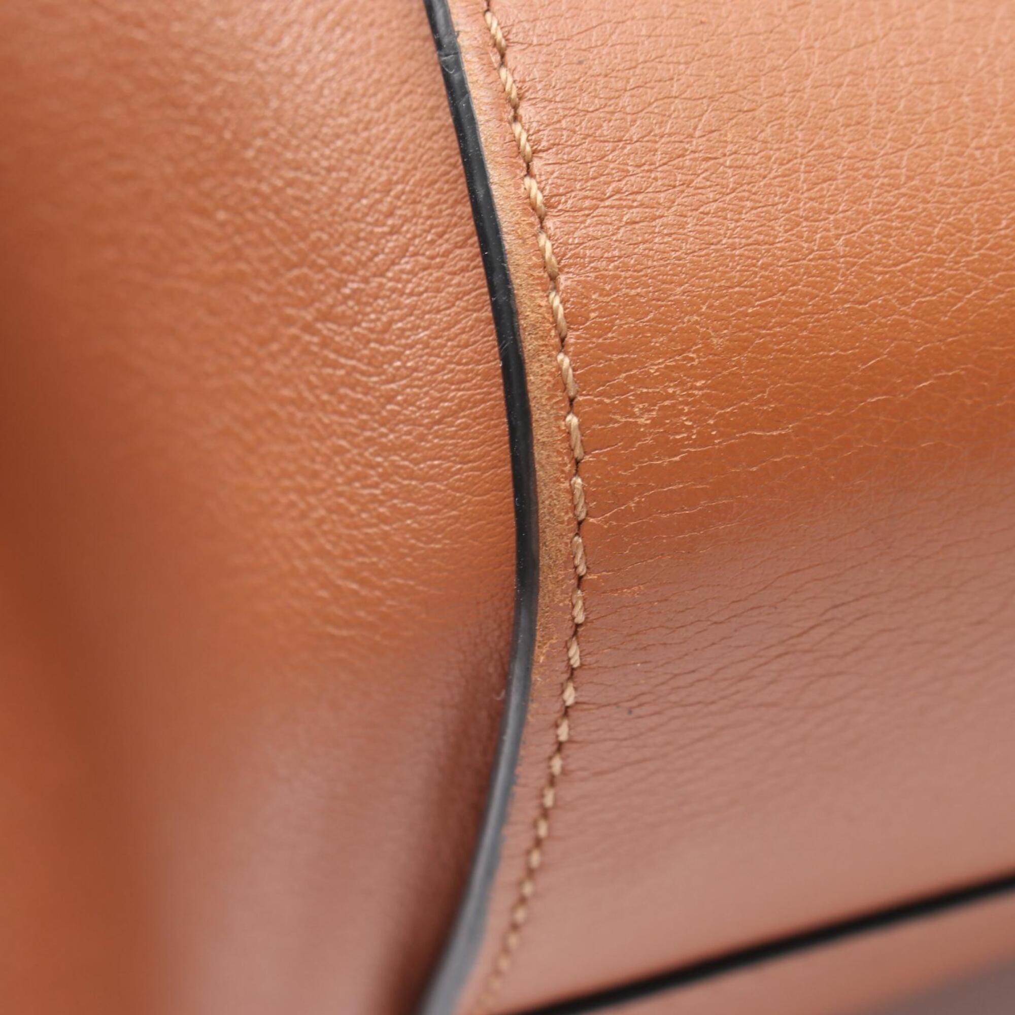 Loewe Brown Leather Handbag (Pre-Owned)