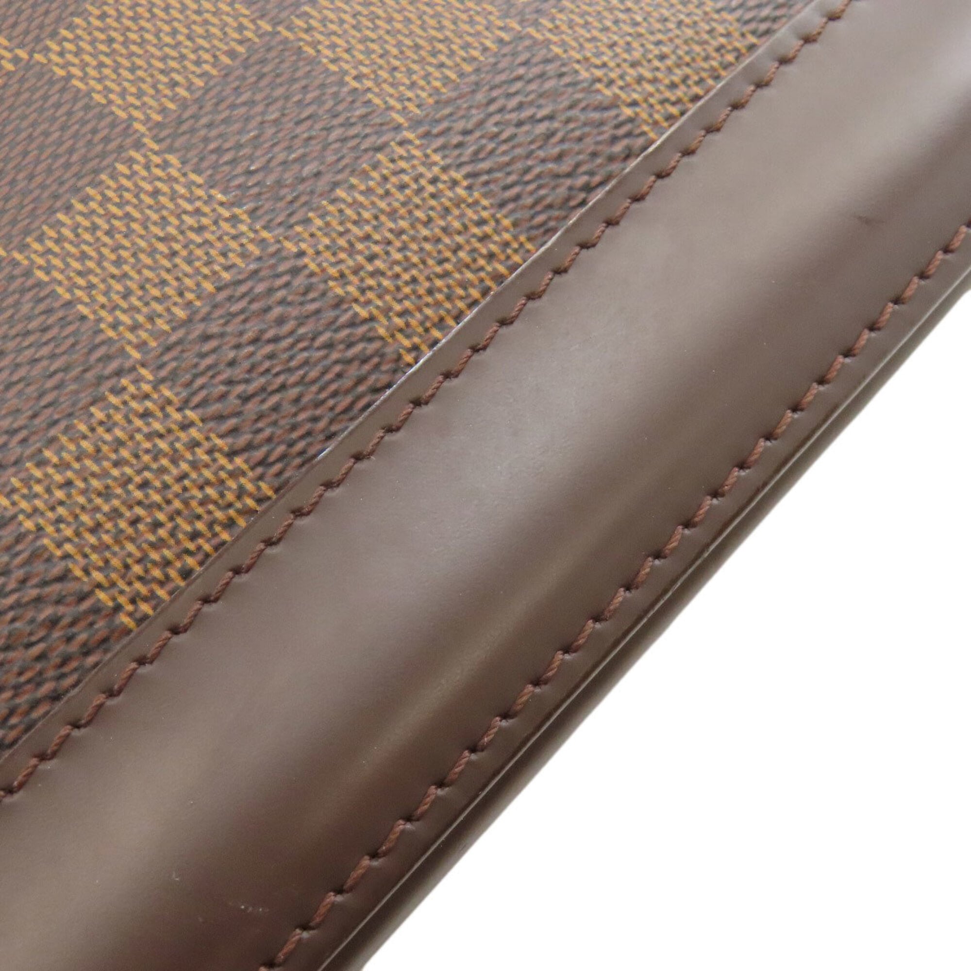 Louis Vuitton Brown Damier Canvas Handbag (Pre-Owned)