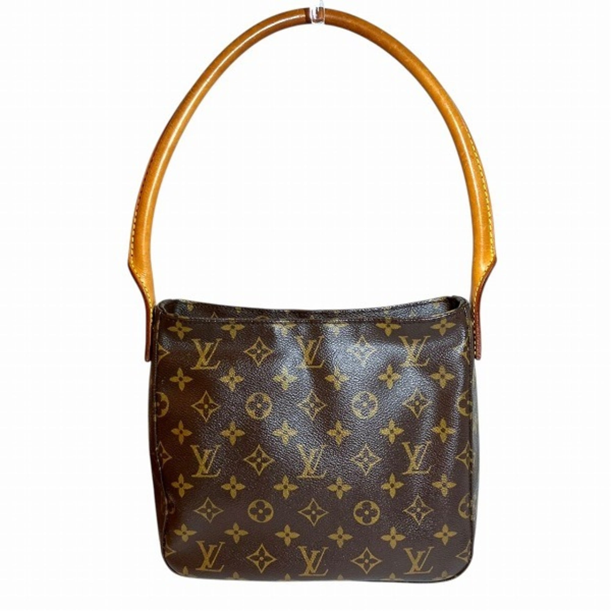 Louis Vuitton Brown Monogram Canvas Pvc Coated Canvas Handbag Shoulder Bag (Pre-Owned)