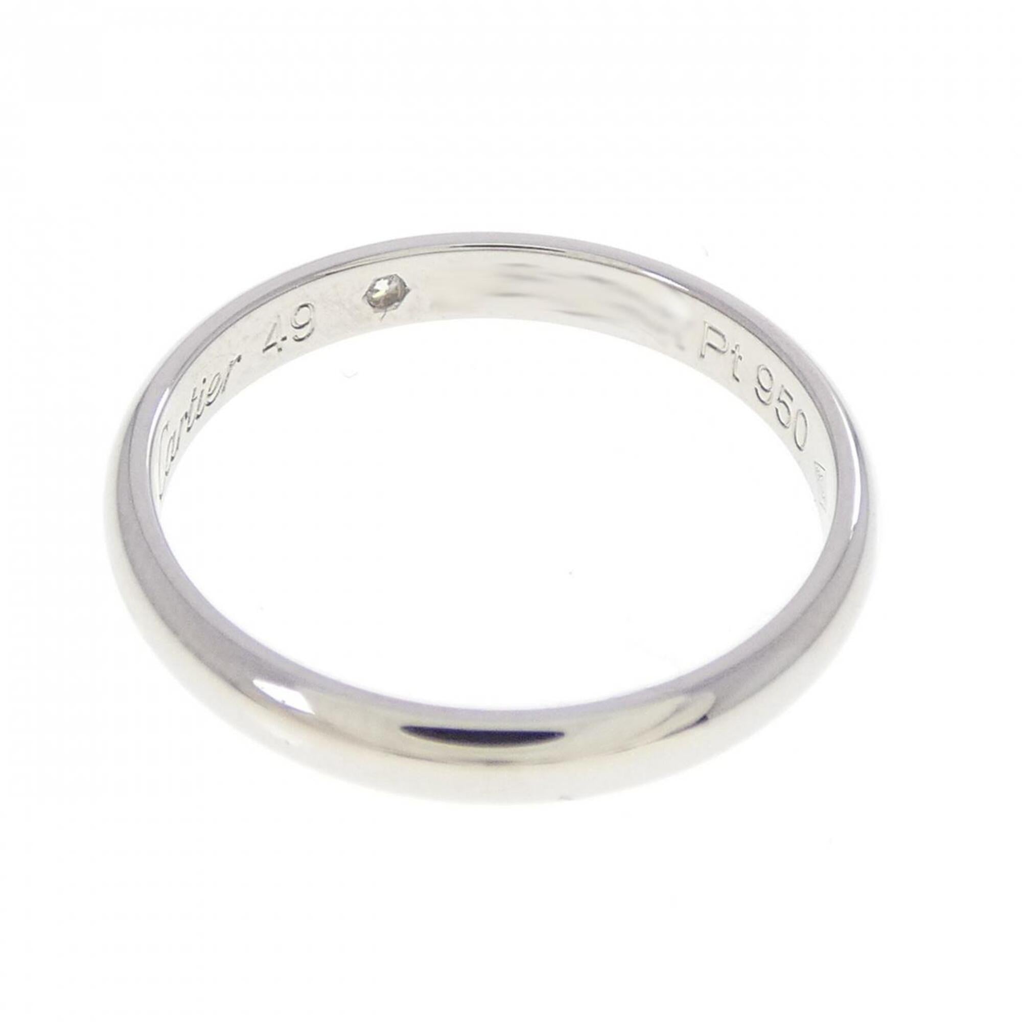 Cartier Platinum 950 Band Ring (Pre-Owned)