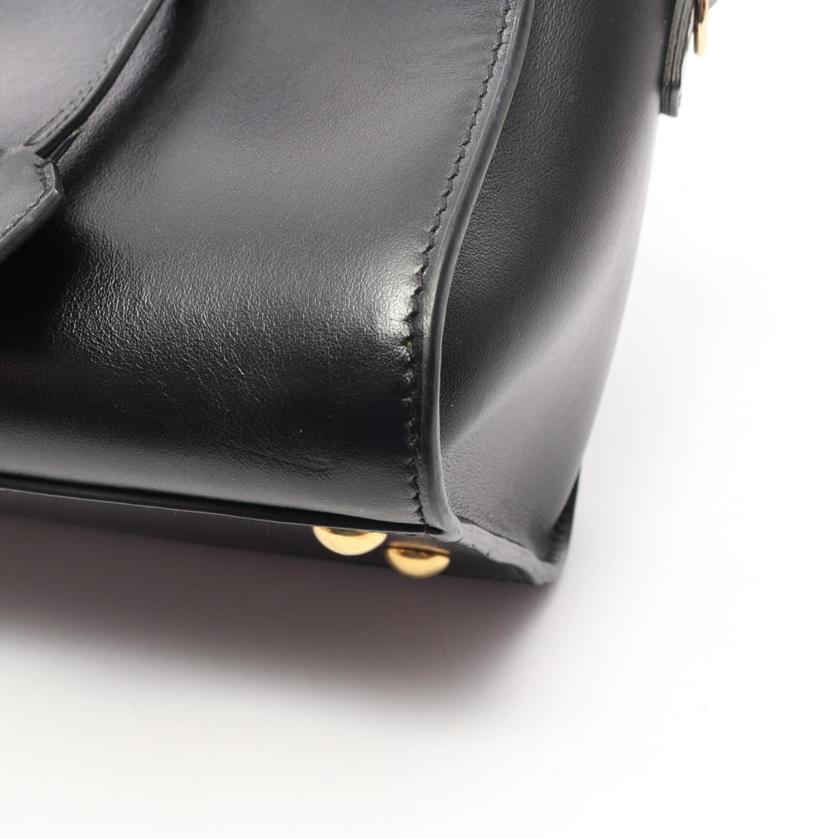 Yves Saint Laurent Black Leather Handbag (Pre-Owned)