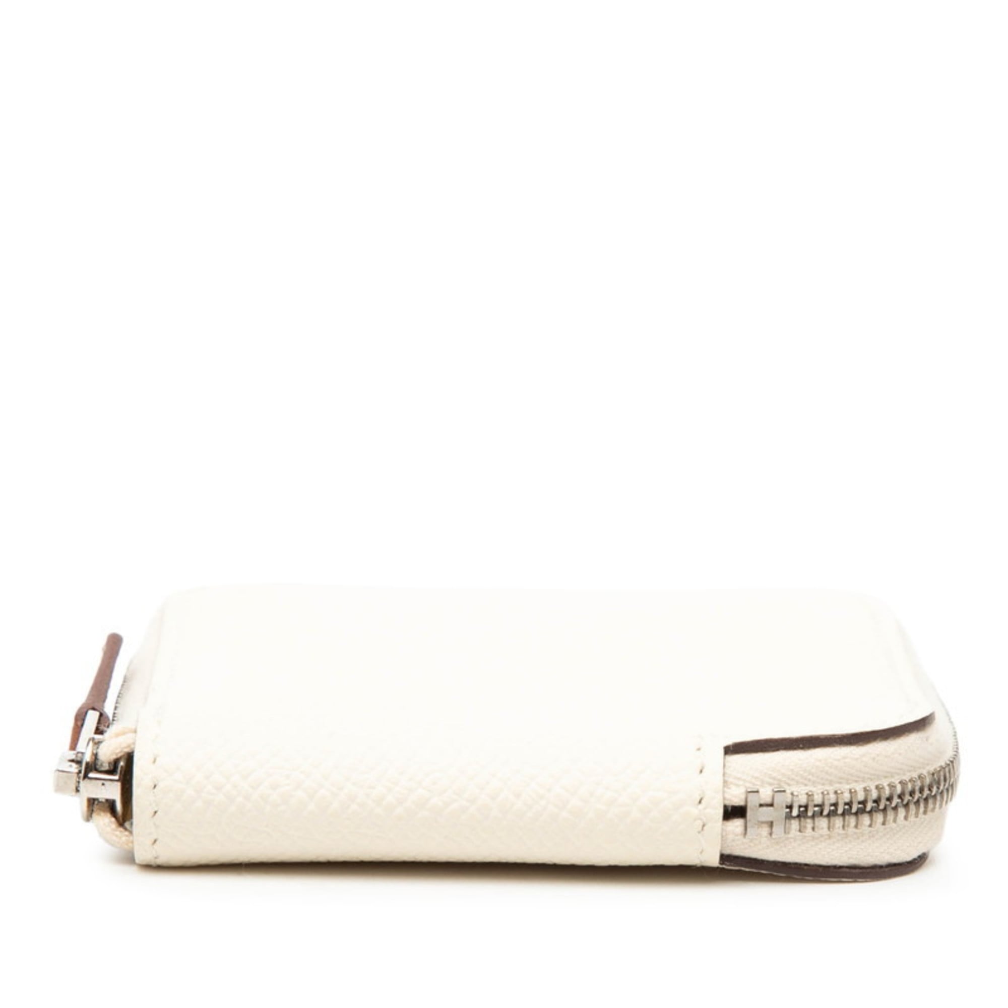 Hermes Ivory Epsom Leather Coin Purse/Coin Case (Pre-Owned)