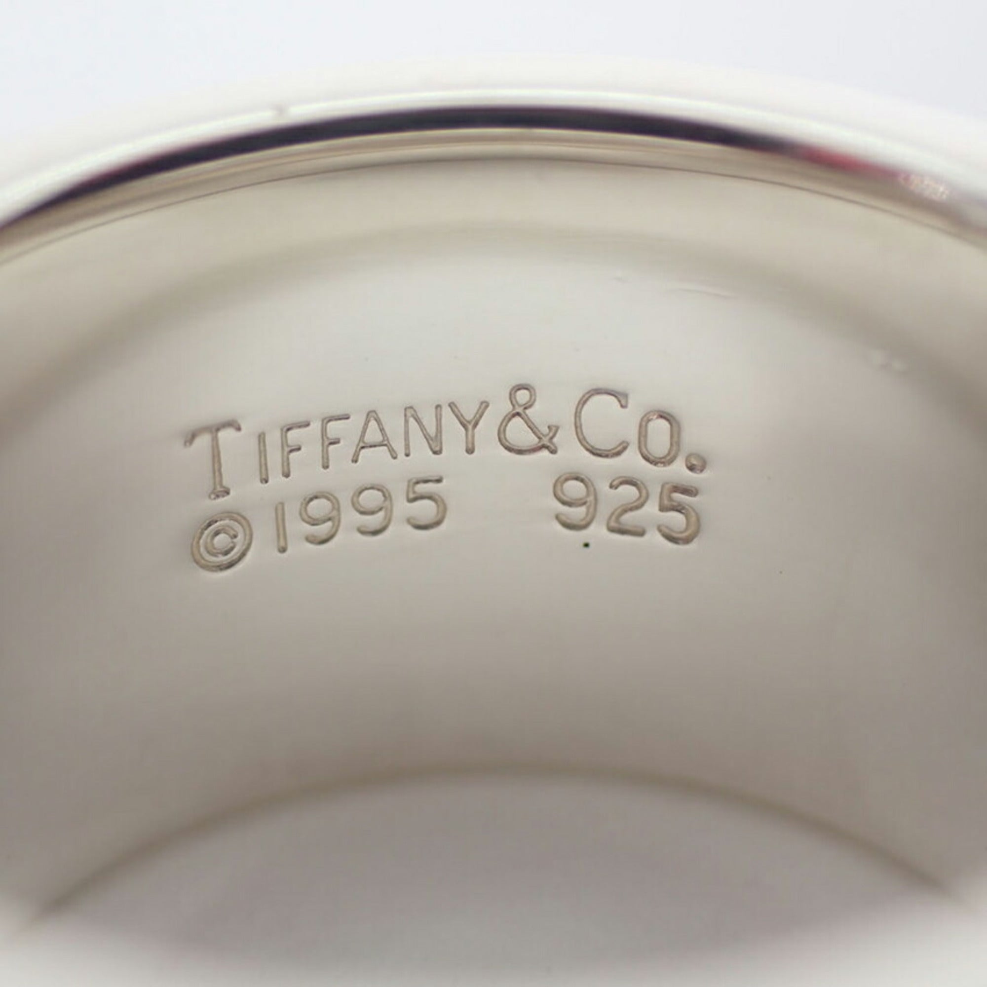 Tiffany Sterling Silver 925 Band Ring (Pre-Owned)