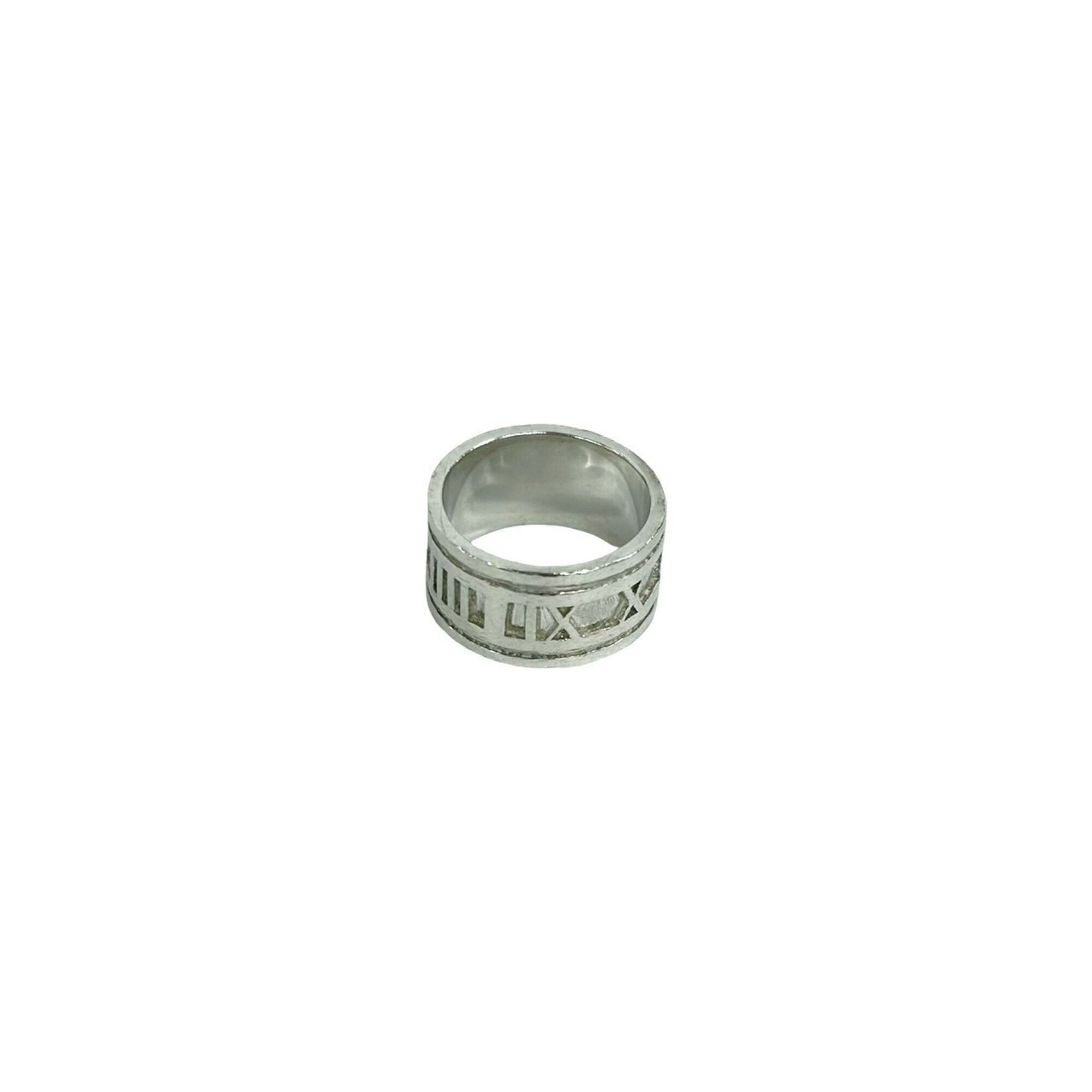 Tiffany Silver Silver 925 Band Ring (Pre-Owned)