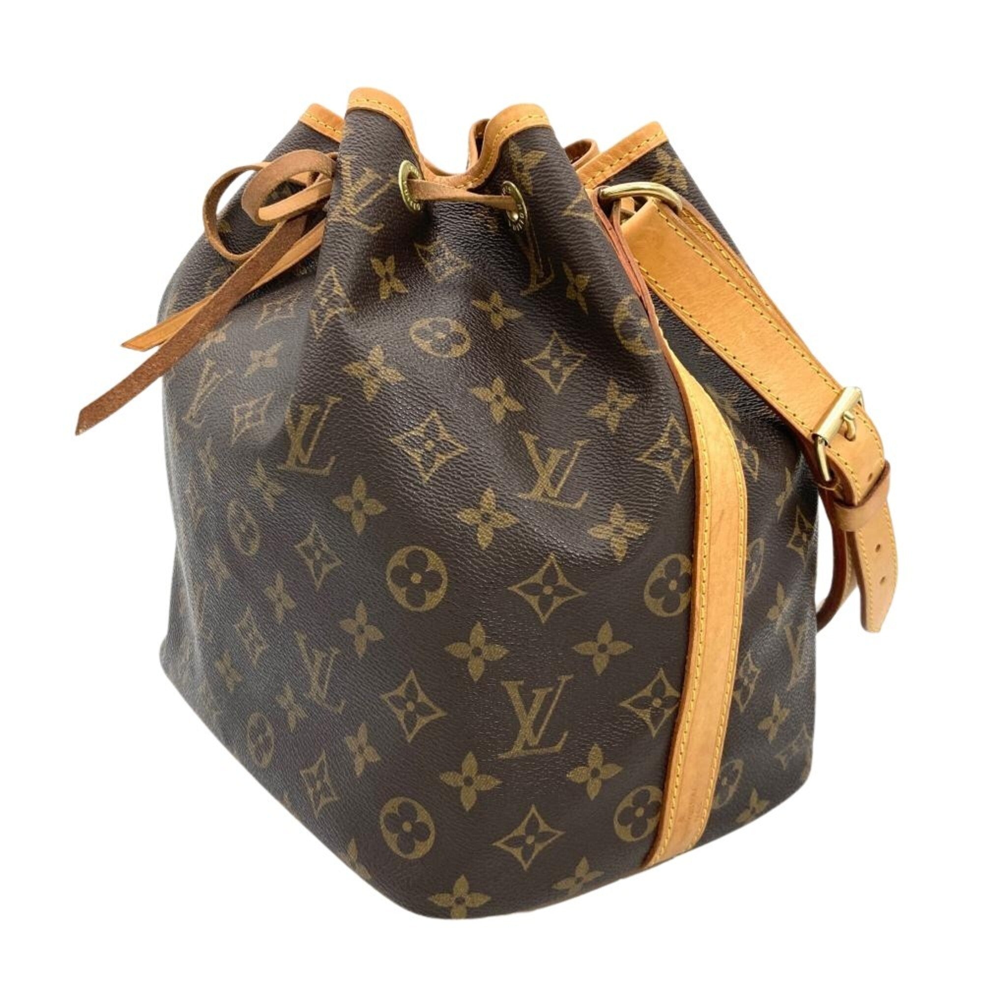 Louis Vuitton Black Blue Brown Galle Monogram Monogram Shoulder Bag (Pre-Owned)
